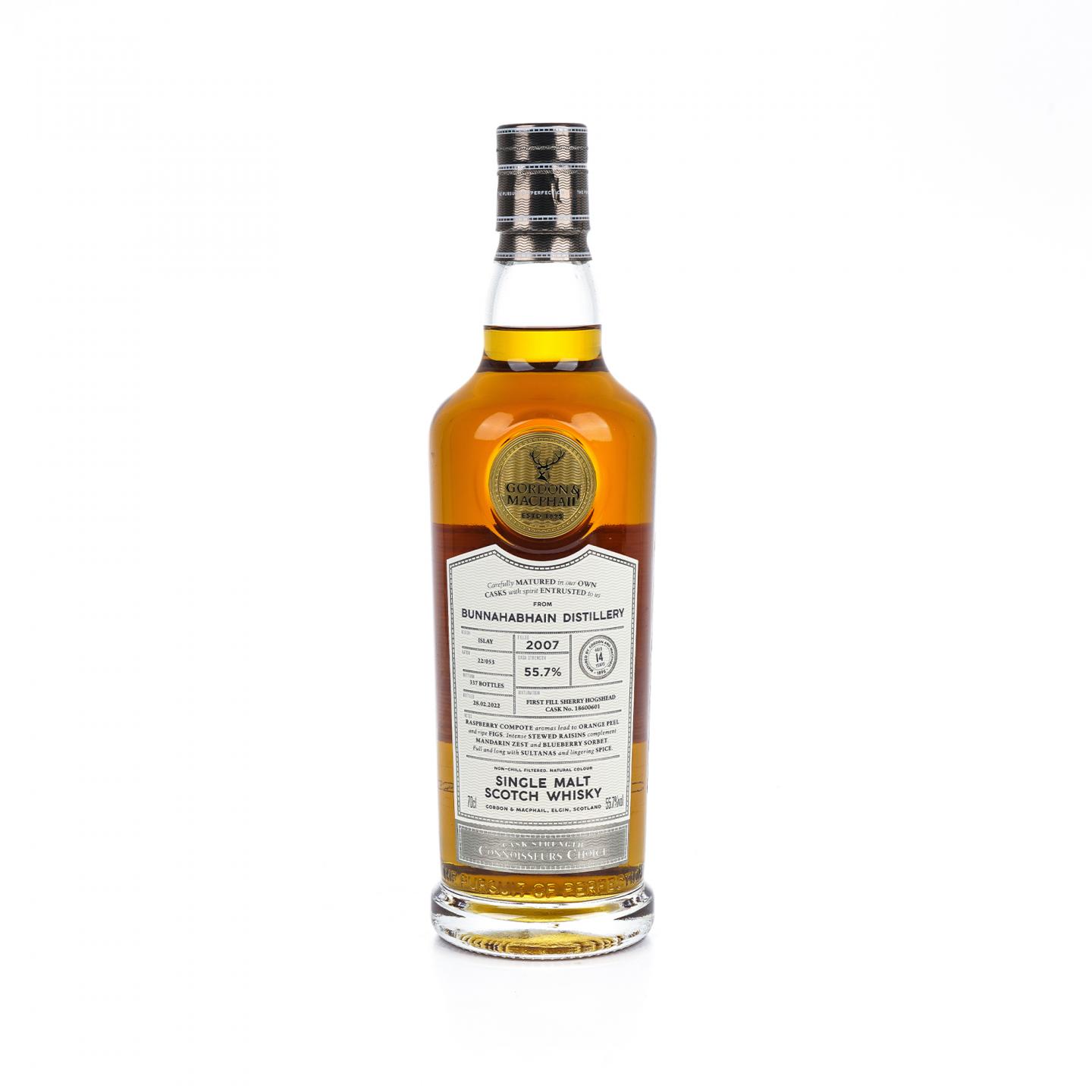 Bunnahabhain 布纳哈本 14年 2007-2022 鉴赏家之选 GM