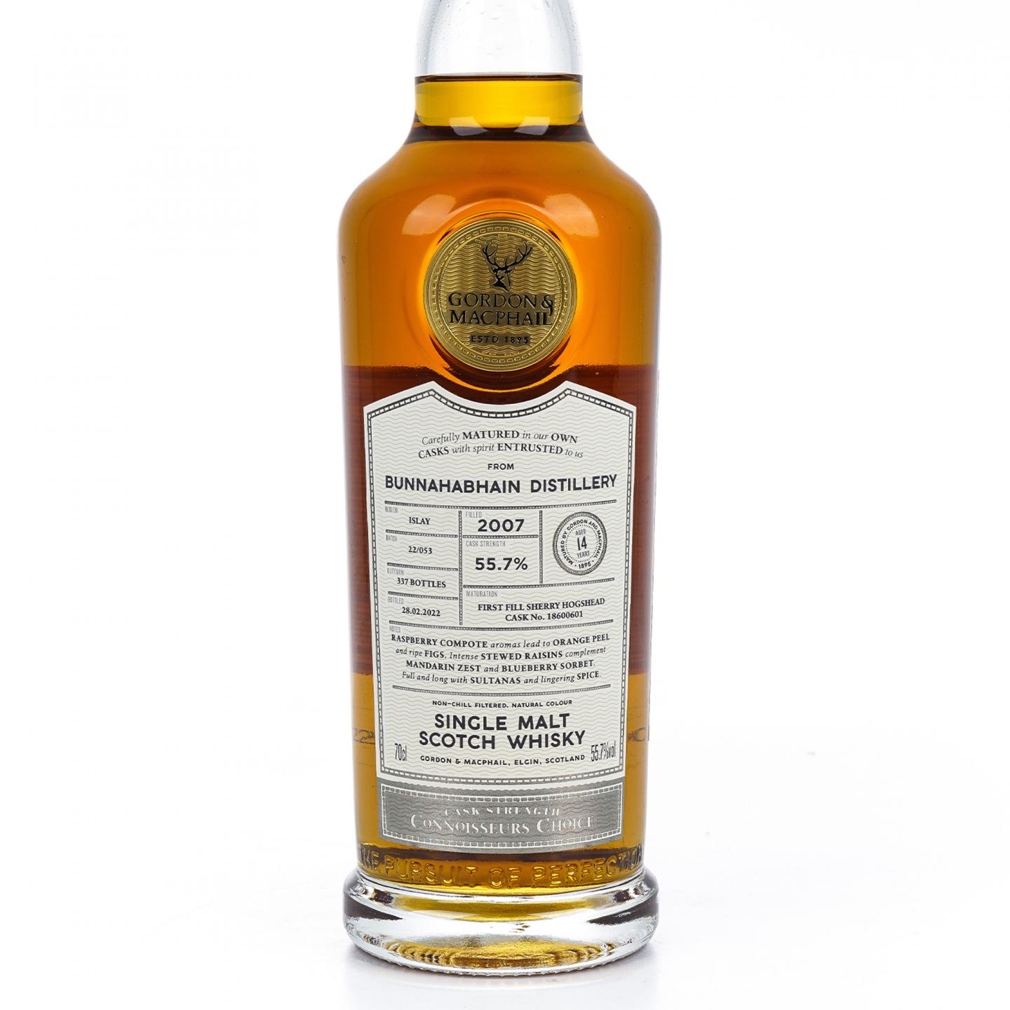 Bunnahabhain 布纳哈本 14年 2007-2022 鉴赏家之选 GM