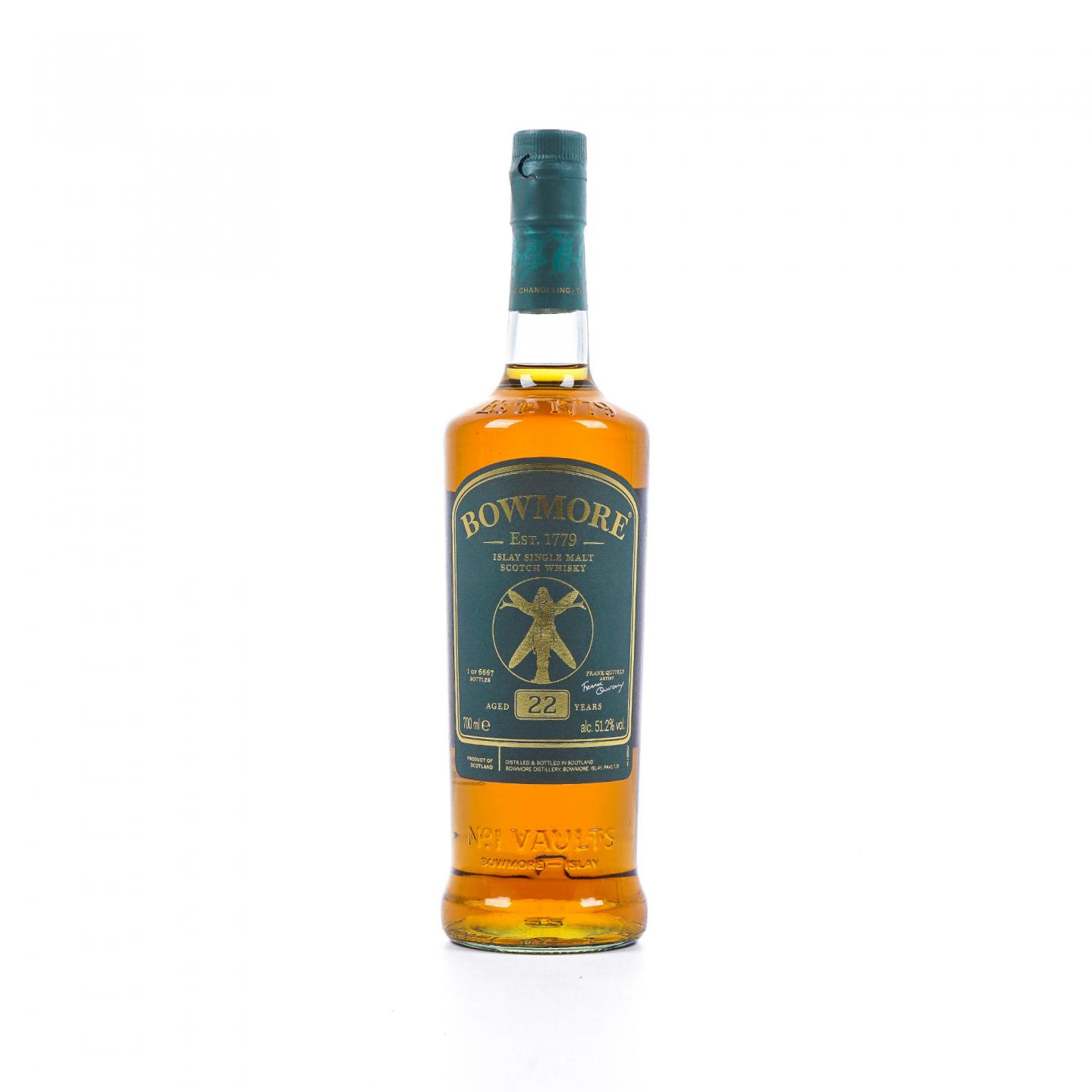 Bowmore 波摩 22年 换生灵 51.2%