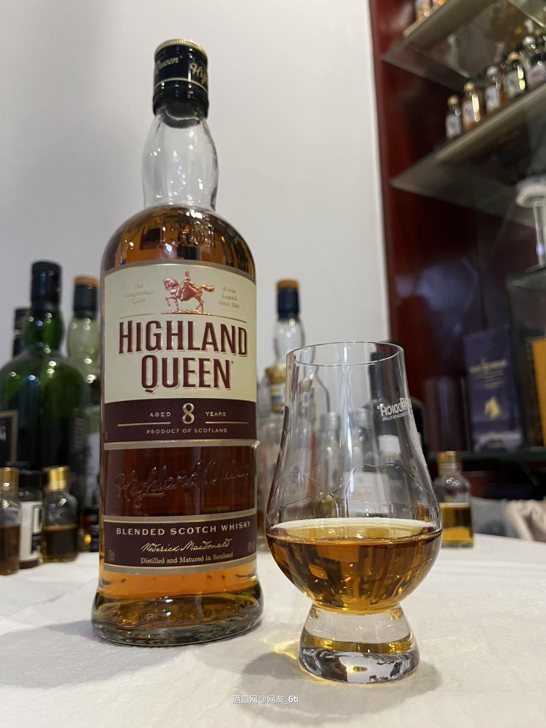 高地女王8年苏格兰调配威士忌
