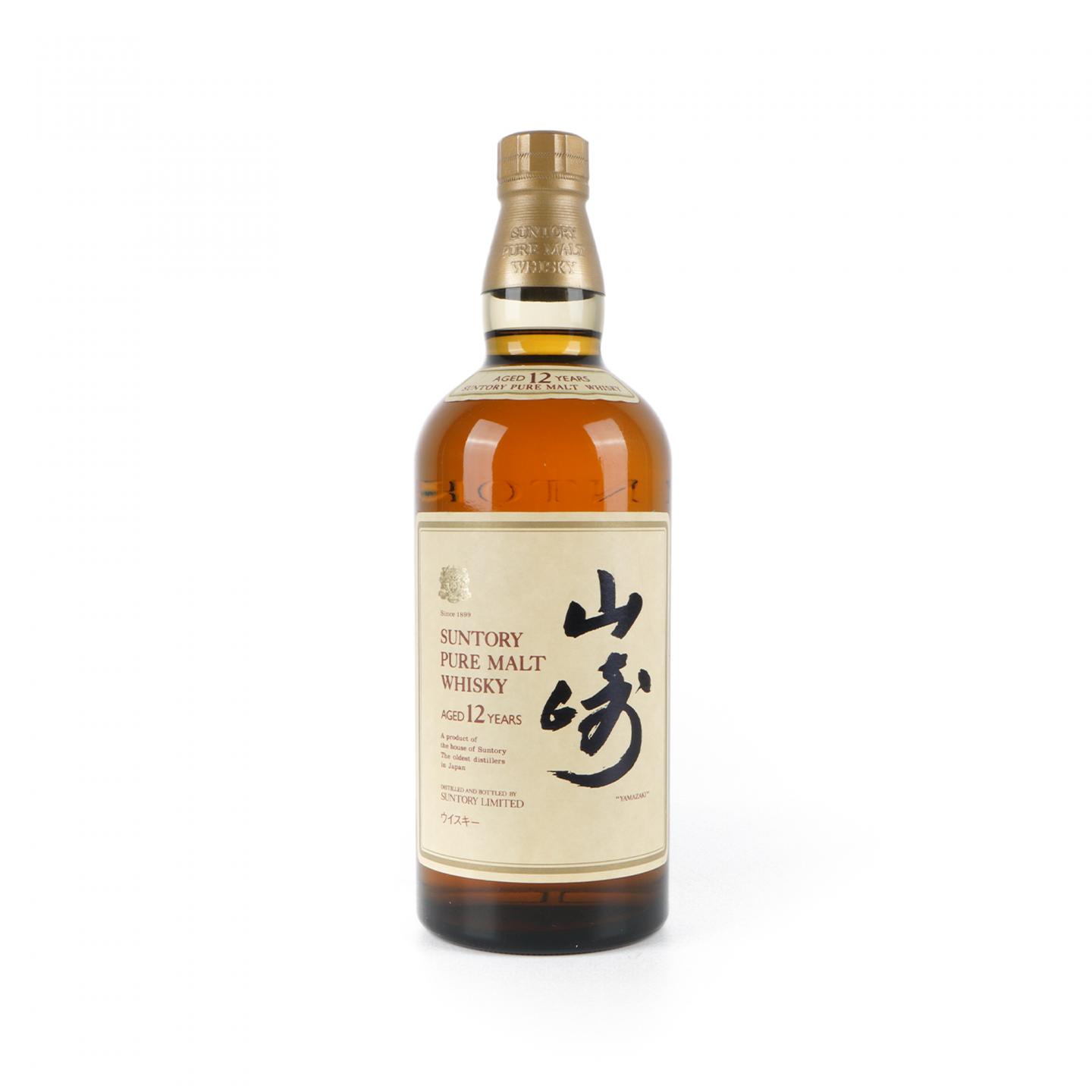 山崎 12年 金狮标 Pure Malt 75cl