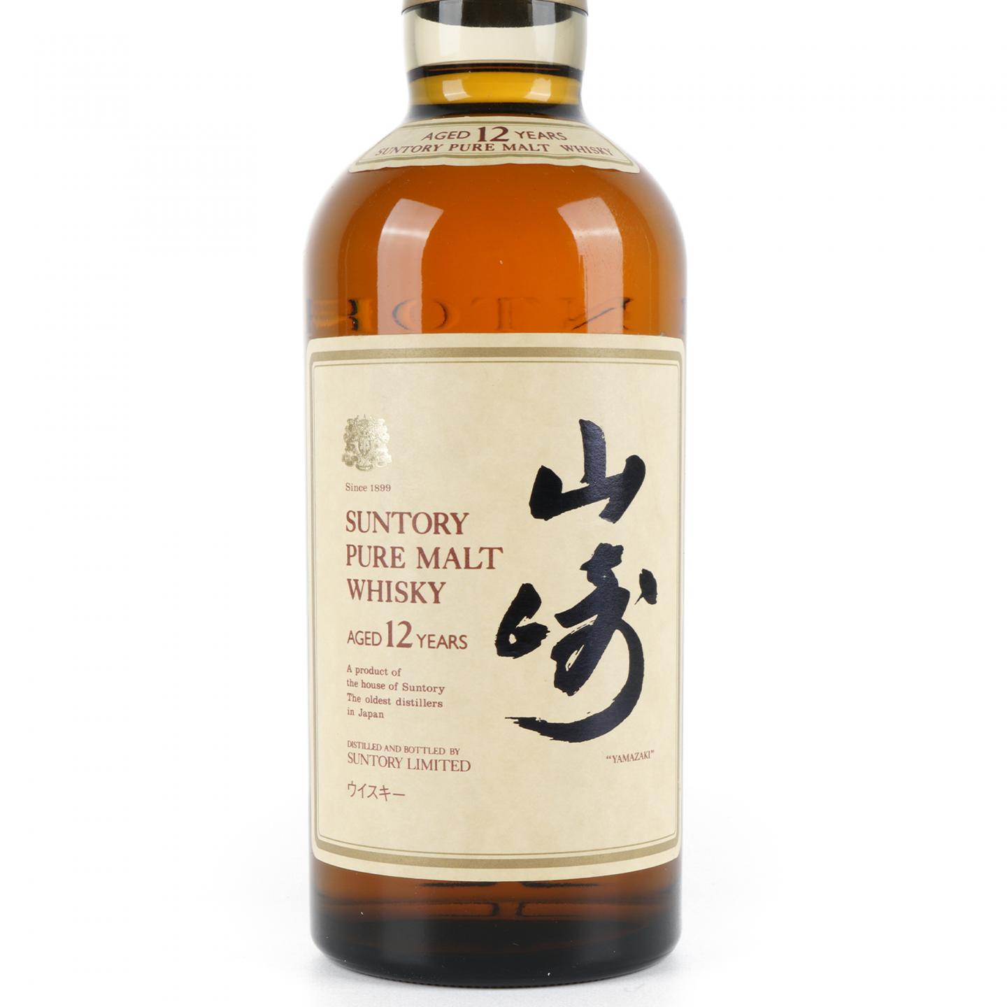山崎 12年 金狮标 Pure Malt 75cl