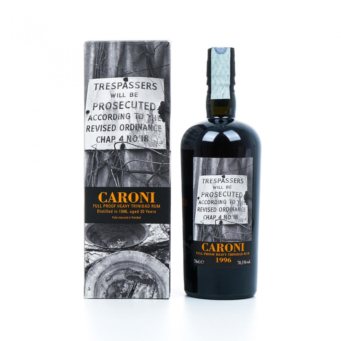 Caroni 20年 1996-2016 Full Proof Heavy Trinidad Rum