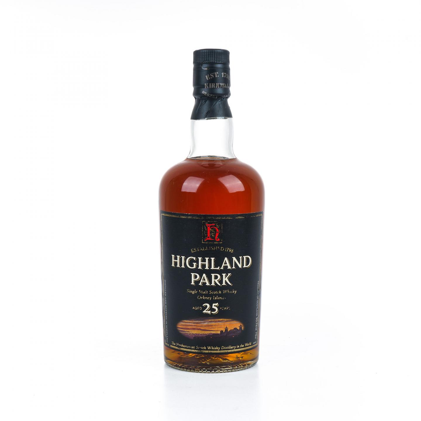 Highland Park 高原骑士 25年 旧版