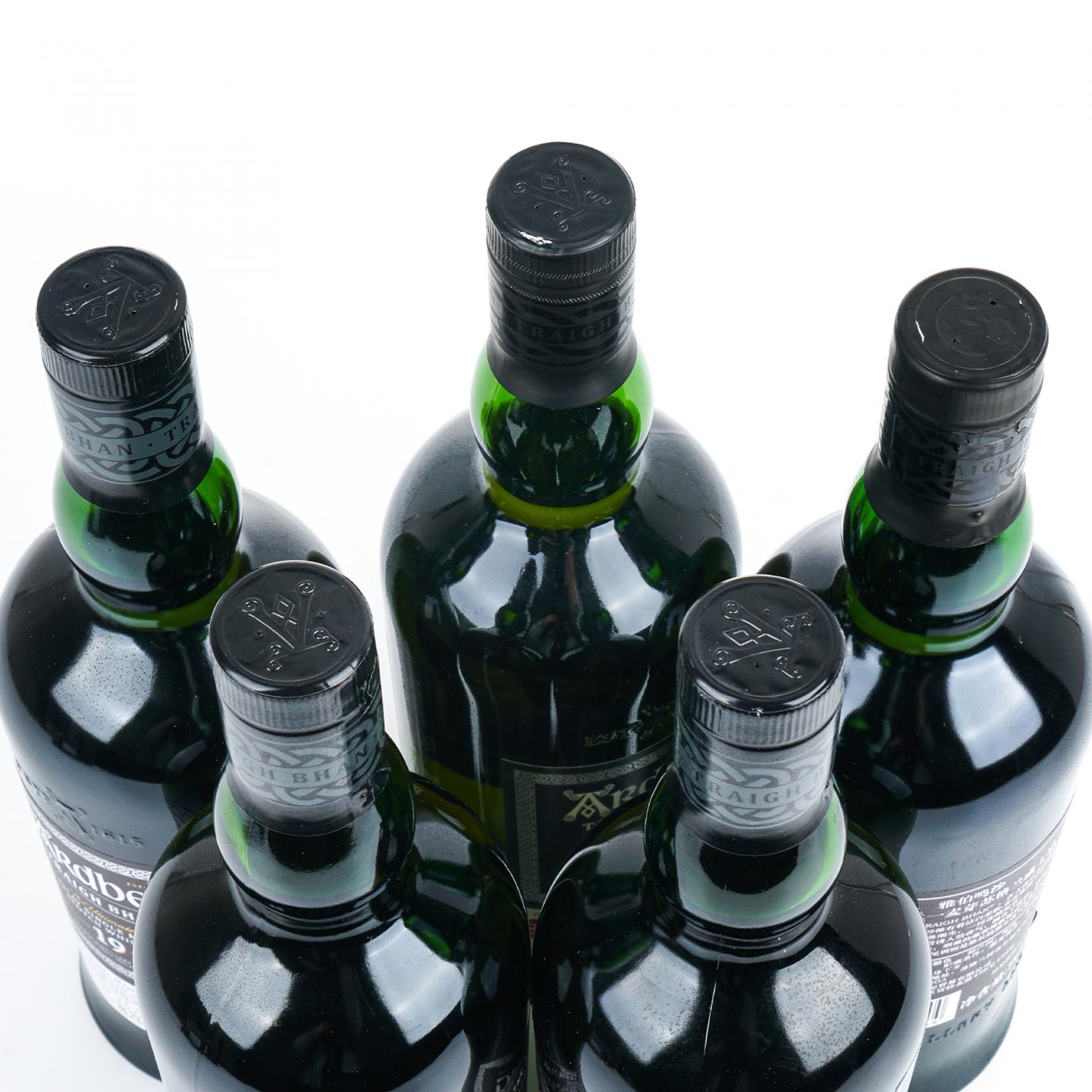 Ardbeg 阿贝 19年 鸣沙1-5版 5瓶组