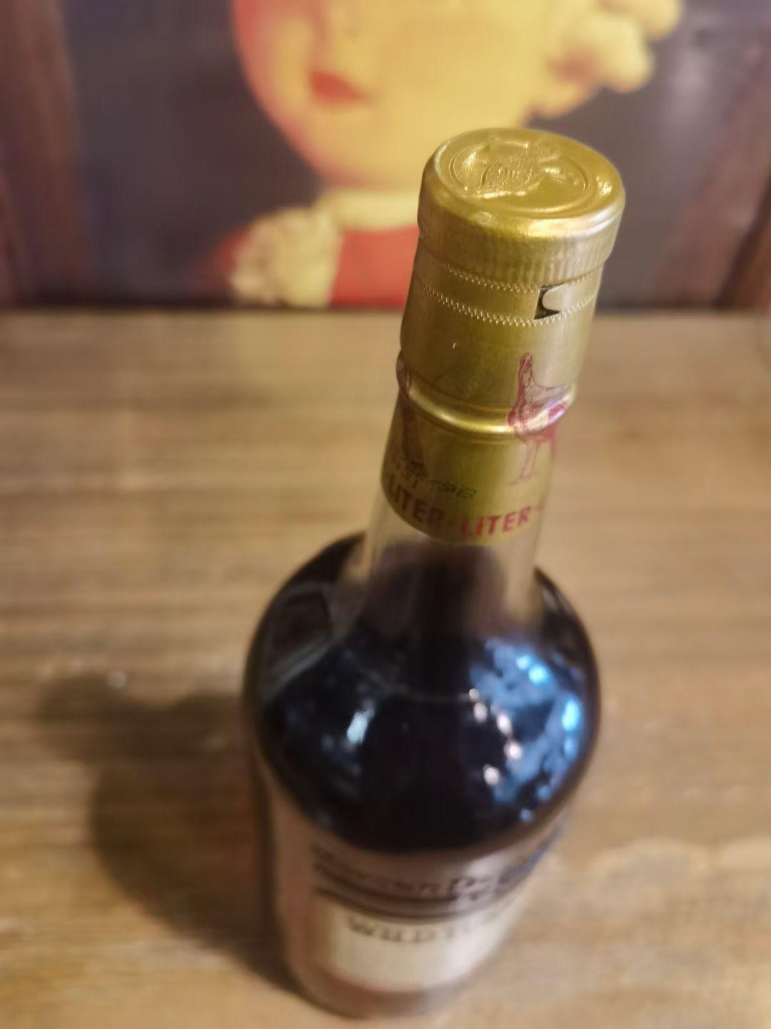 80年代 绝版美国Wild Turkey 8年波本威士忌