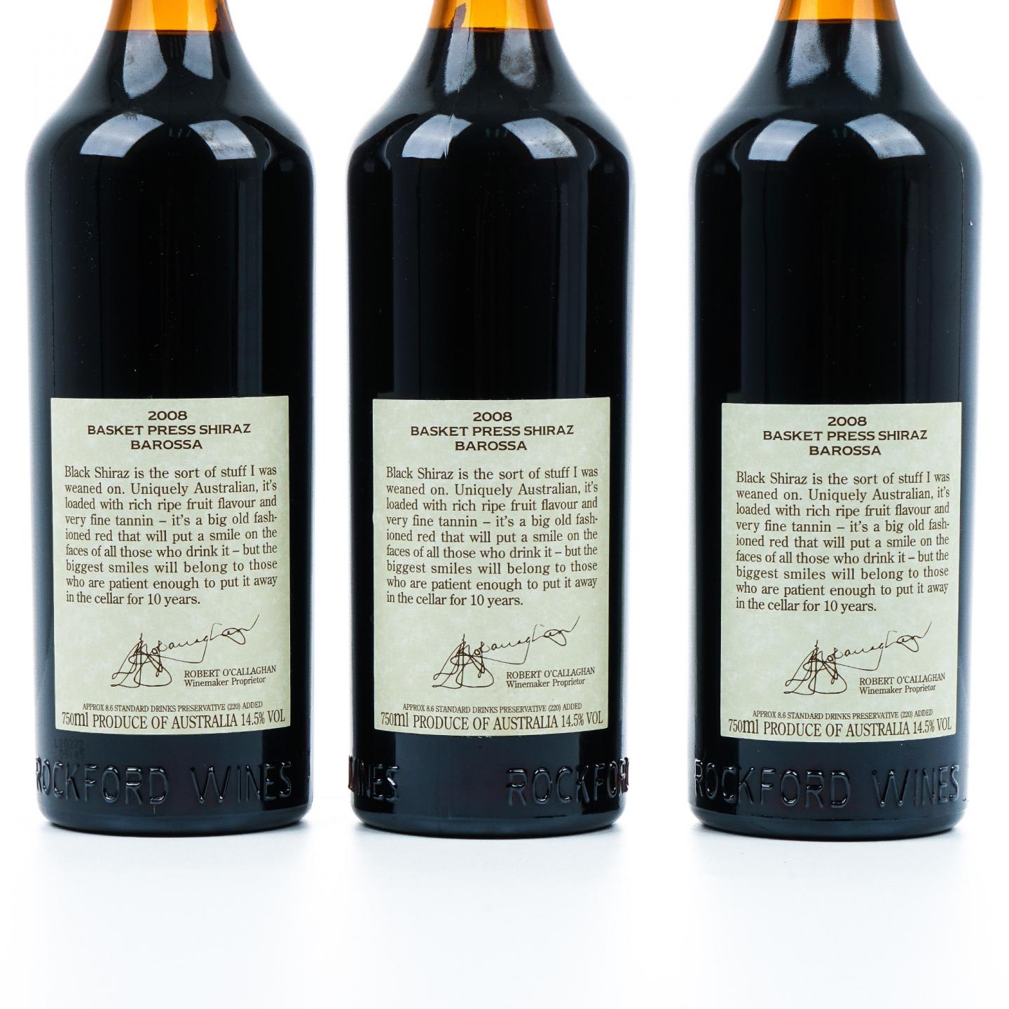 洛克福酒庄 2008 古法西拉 红葡萄酒 3瓶组*750ml