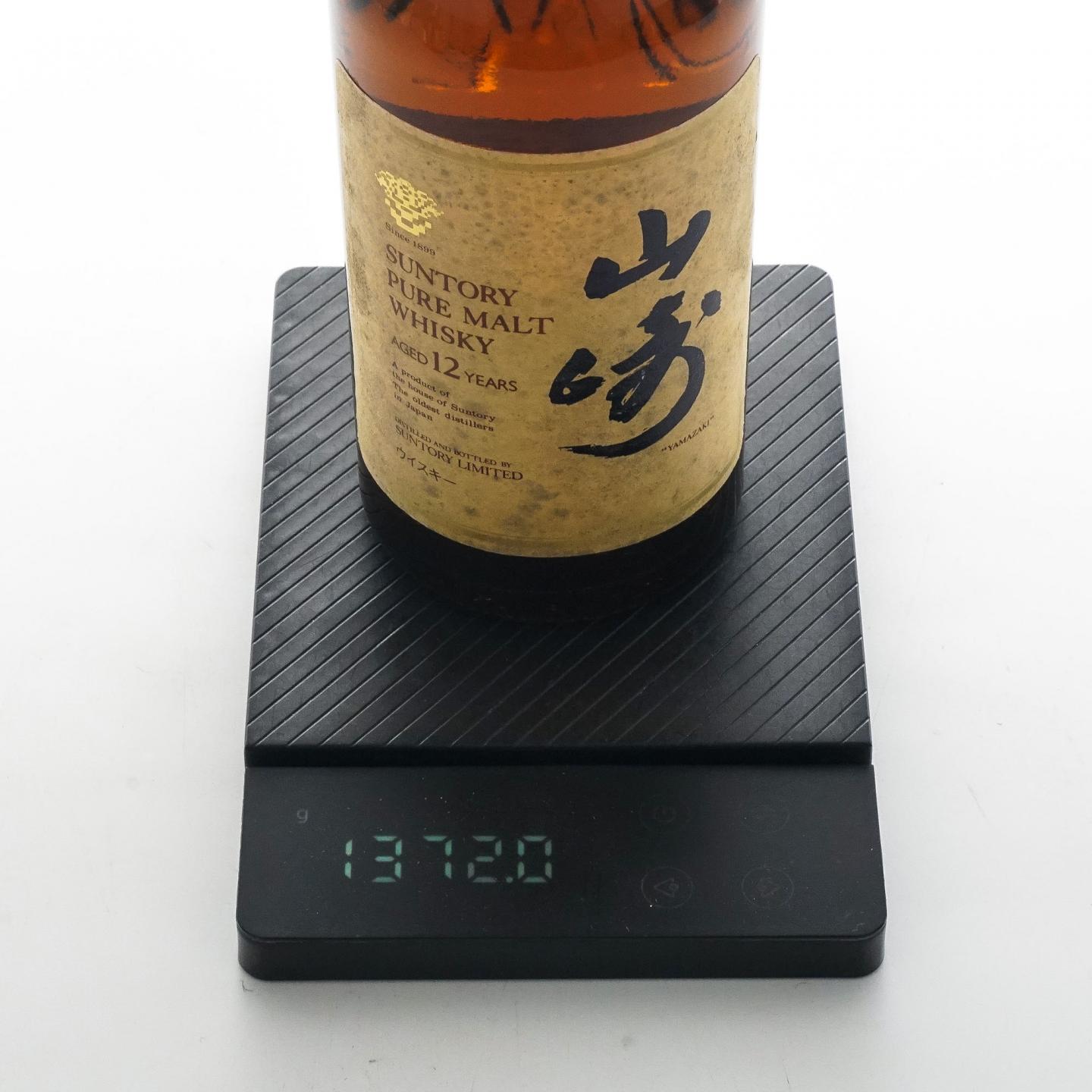 山崎 12年 金花标 纯麦 750ML