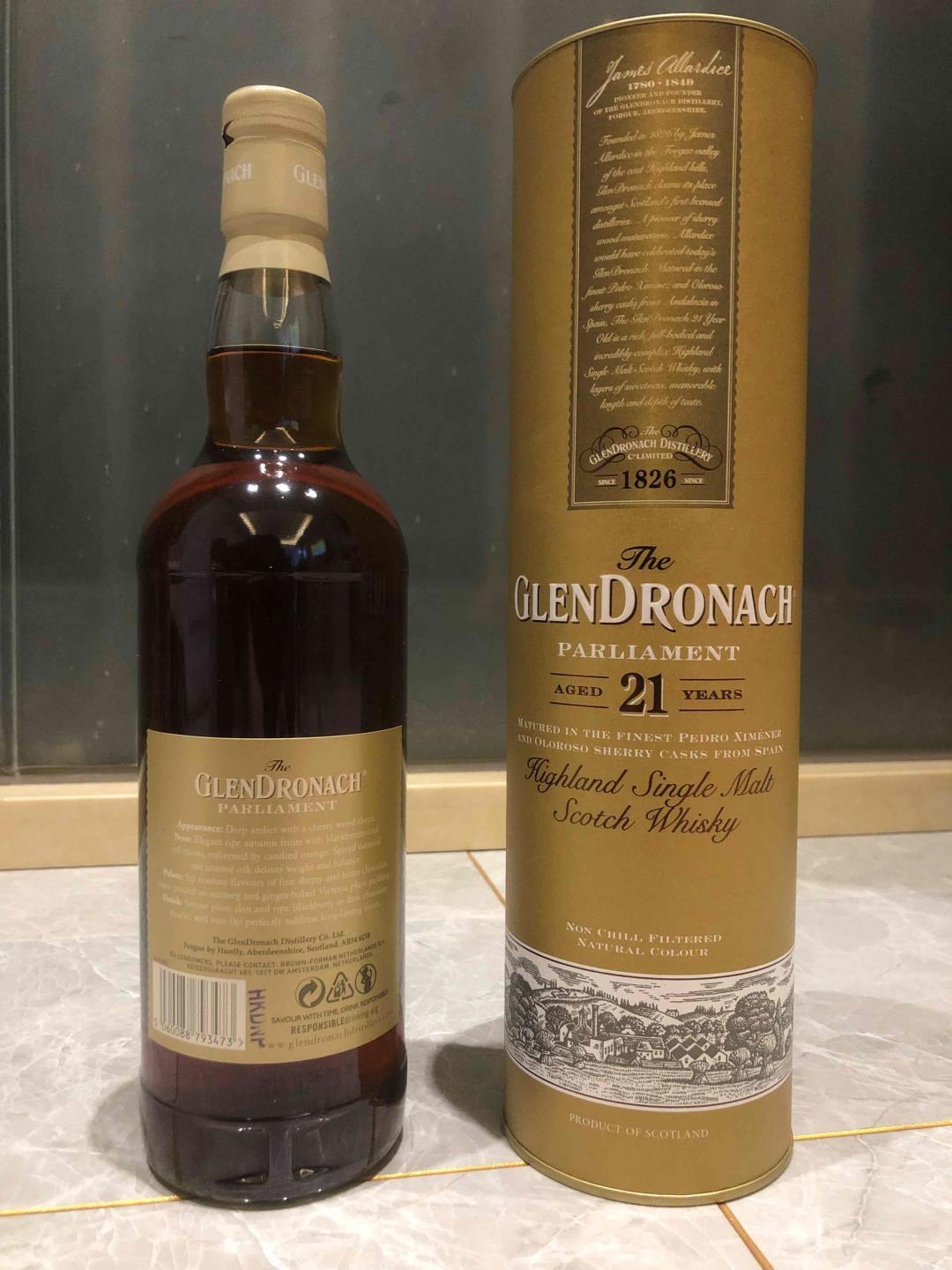 格兰多纳21年(19年装瓶)