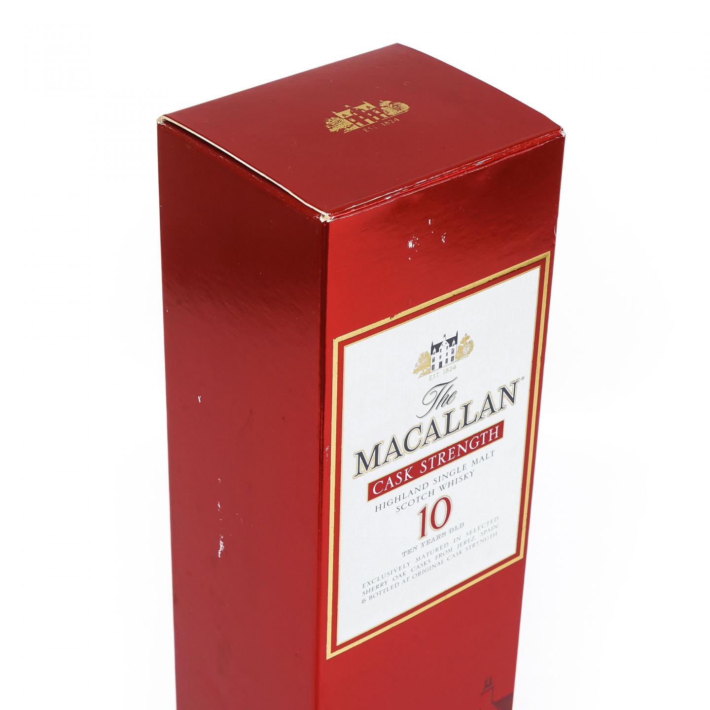 Macallan 麦卡伦 10年 桶强 1升装 58.4%vol.