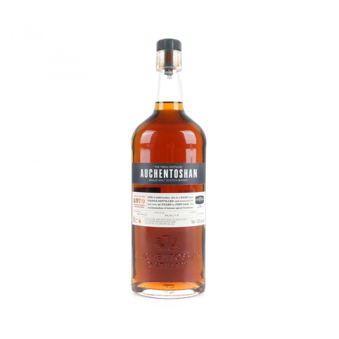 Auchentoshan 欧肯特轩 32年 1979-2012 初填雪莉桶
