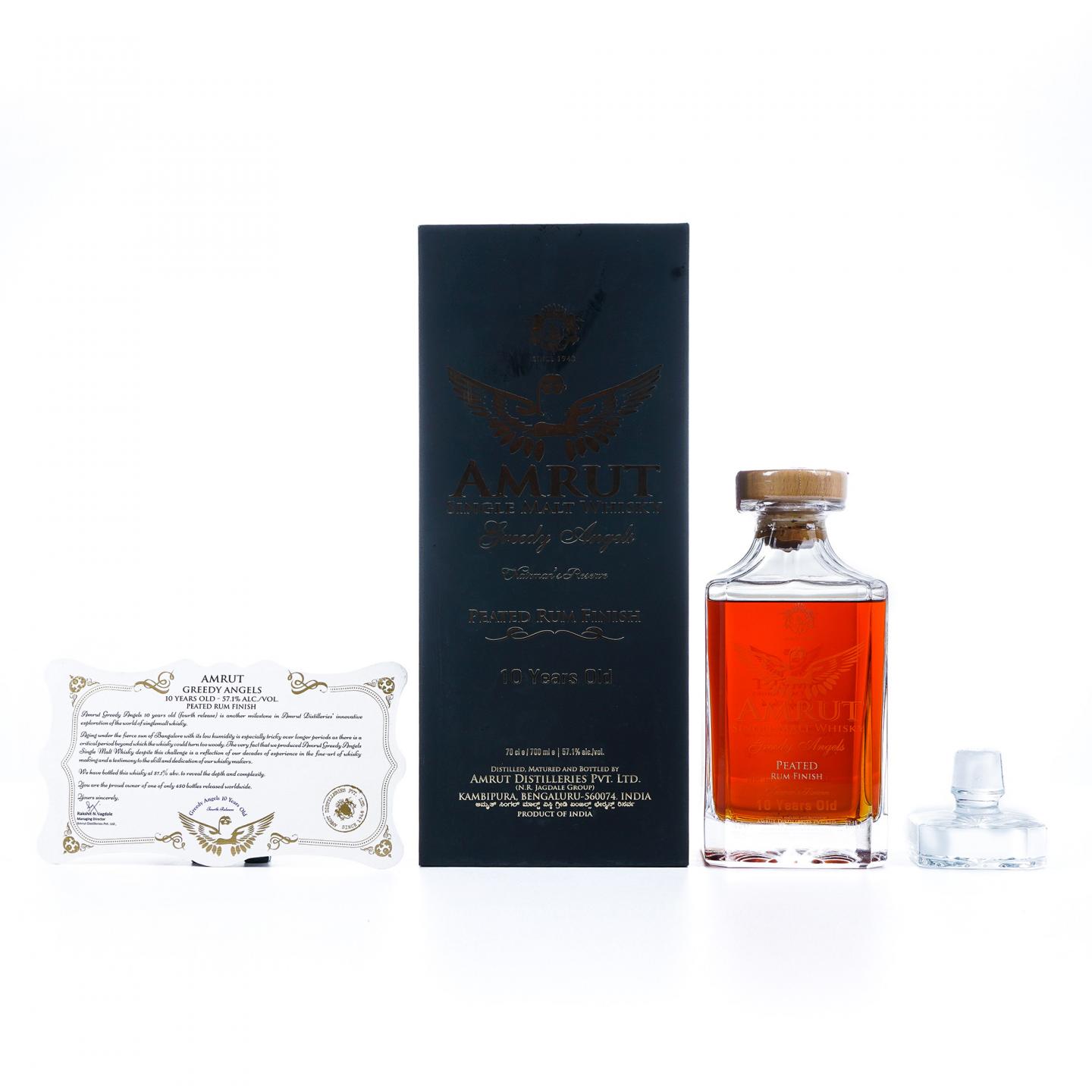 Amrut 雅沐特 10年 2019 贪婪天使