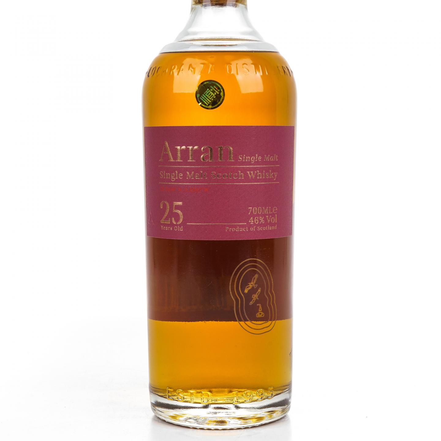 Arran 艾伦 25年 木盒 46%