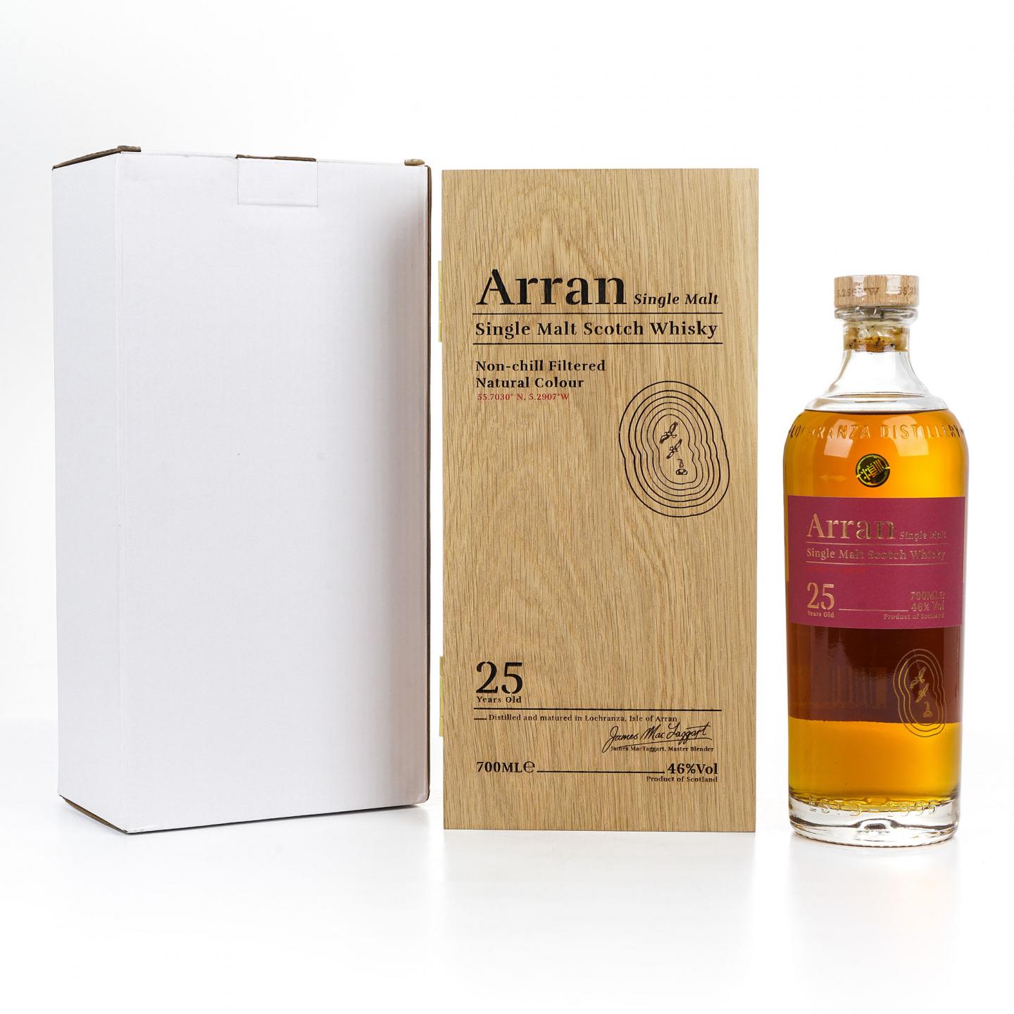 Arran 艾伦 25年 木盒