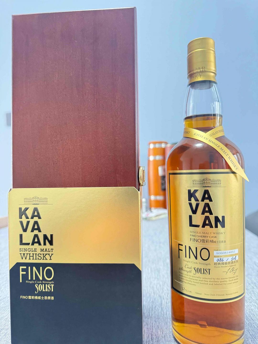 噶玛兰fino雪莉桶s06