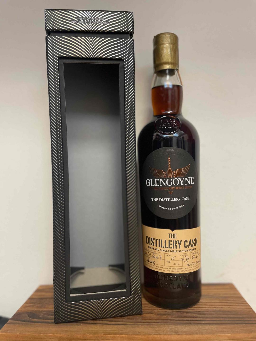 格兰哥尼 15年 初填oloroso雪莉桶 酒厂限定 手工装瓶 酒色黝黑 酒质非常棒 值得收藏与鉴赏