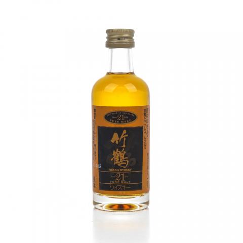 【酒版】竹鹤 21年 Pure Malt 50ml