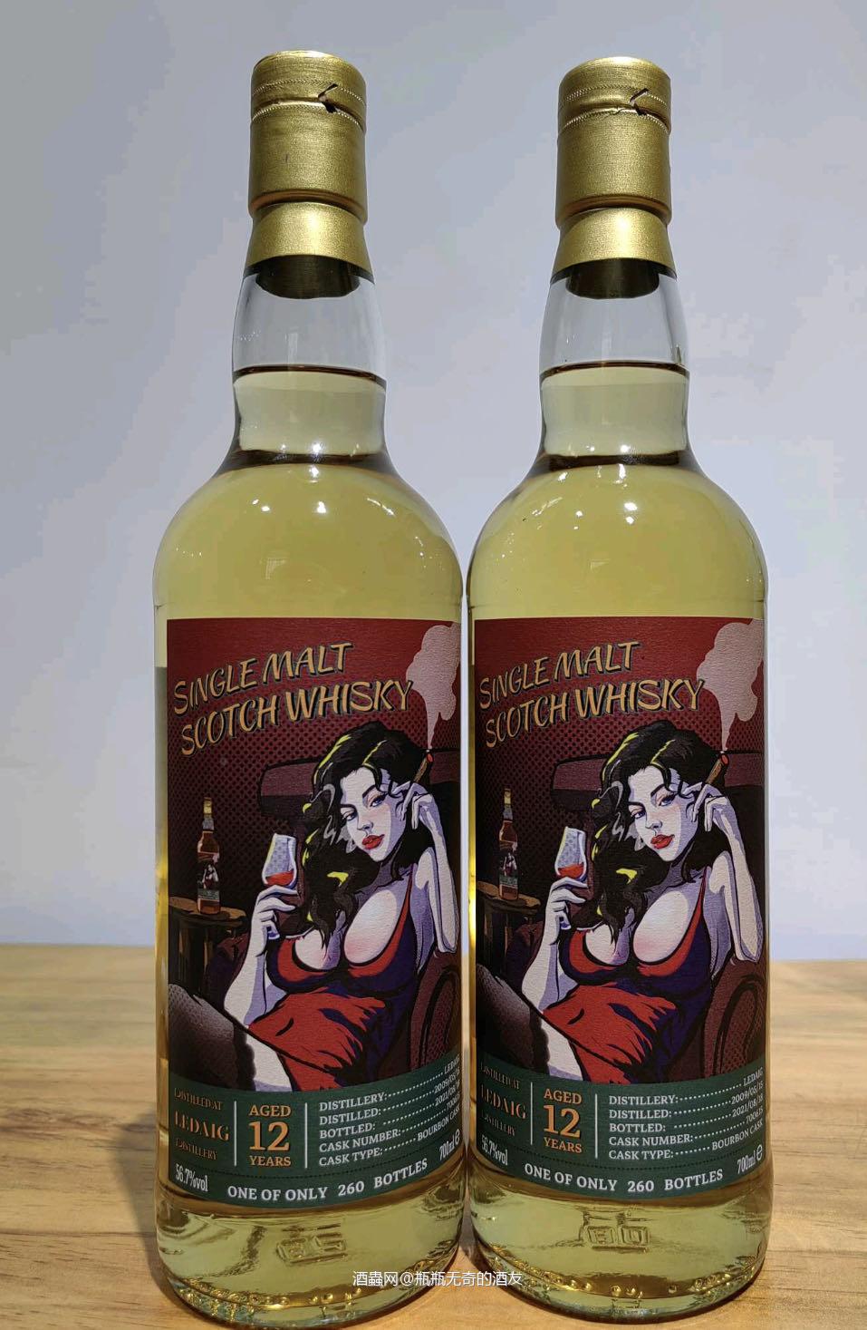 有趣的威士忌酒标。