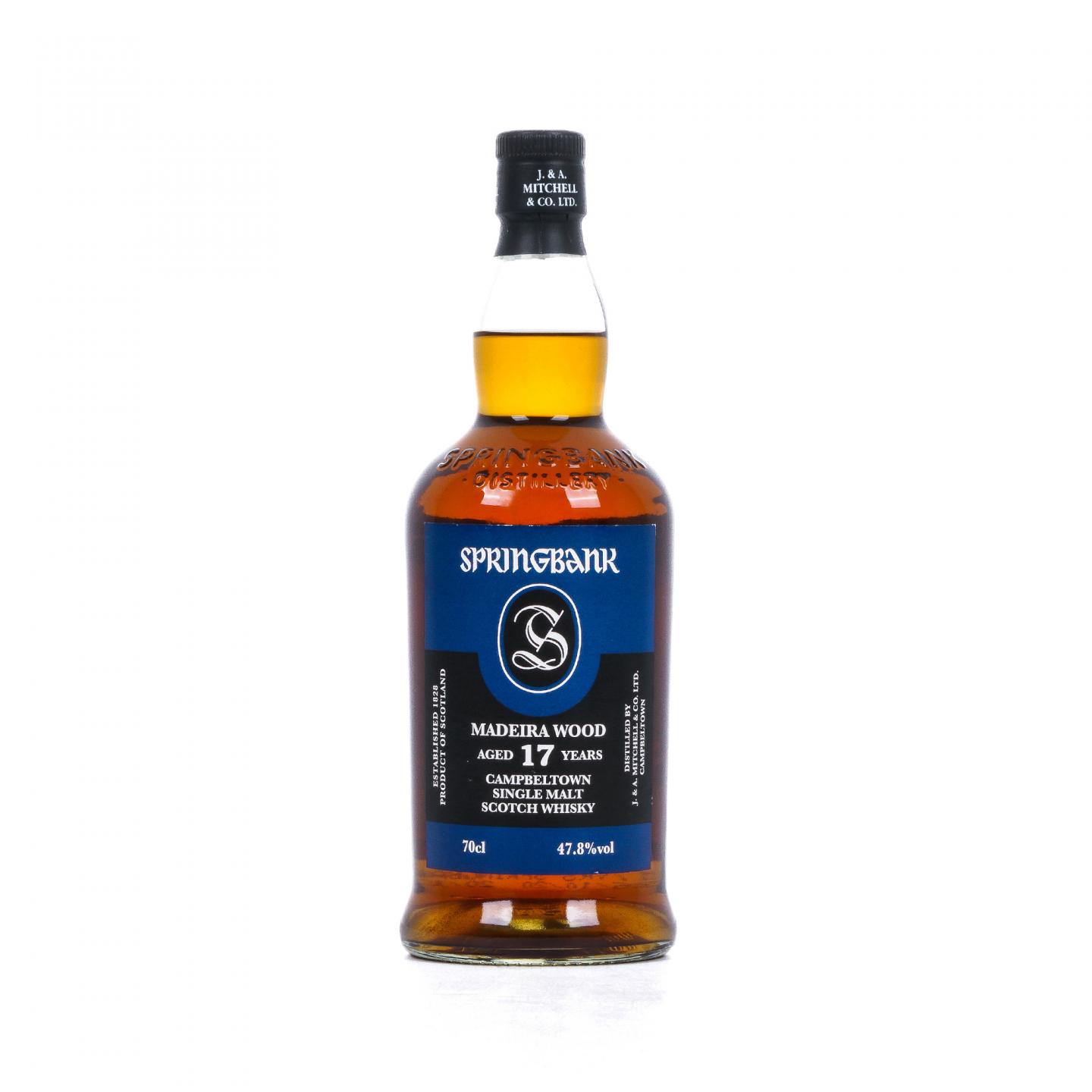 Springbank 云顶 17年 2020 Madeira Wood风味桶
