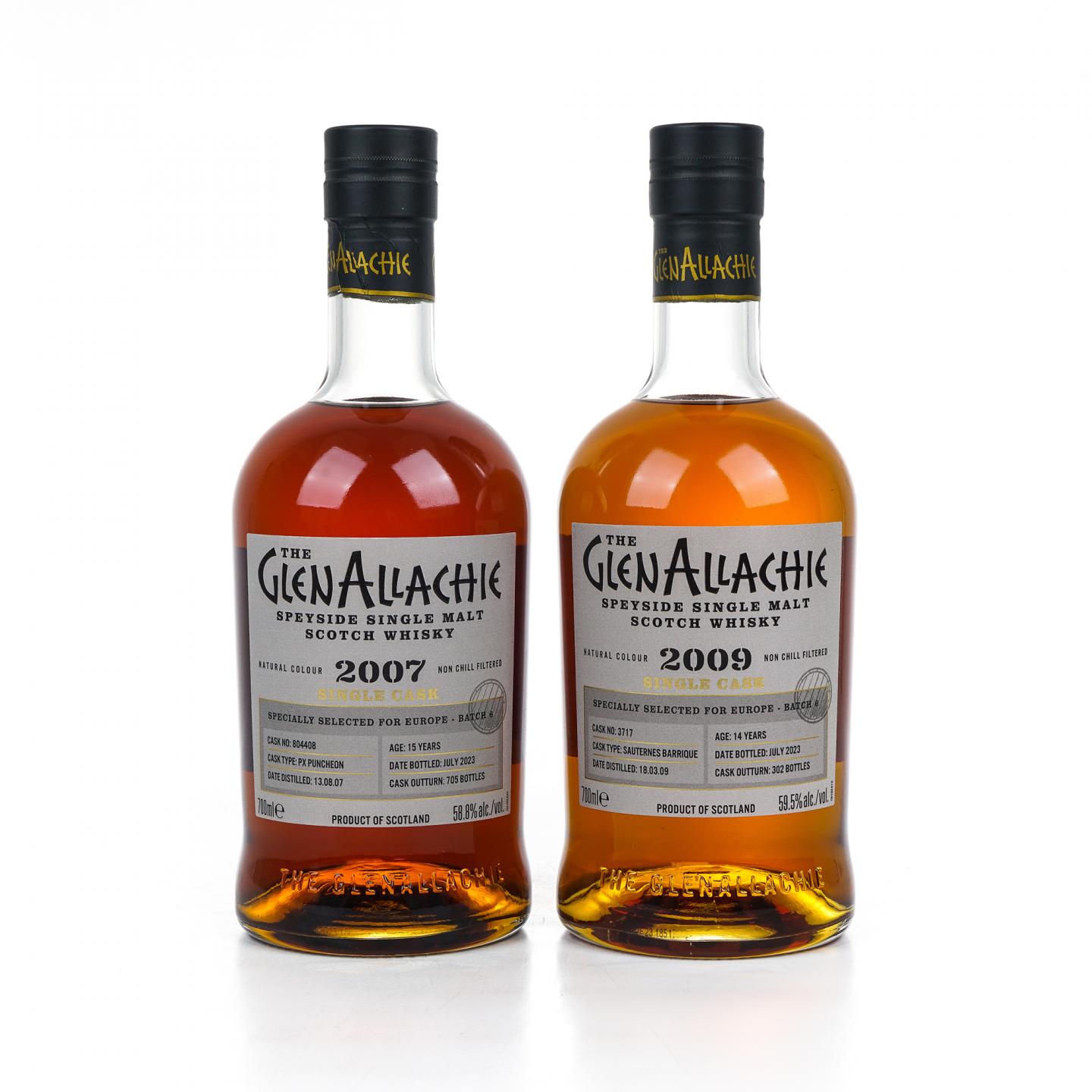Glenallachie 格兰纳里奇 2007/2009 单桶 2瓶组