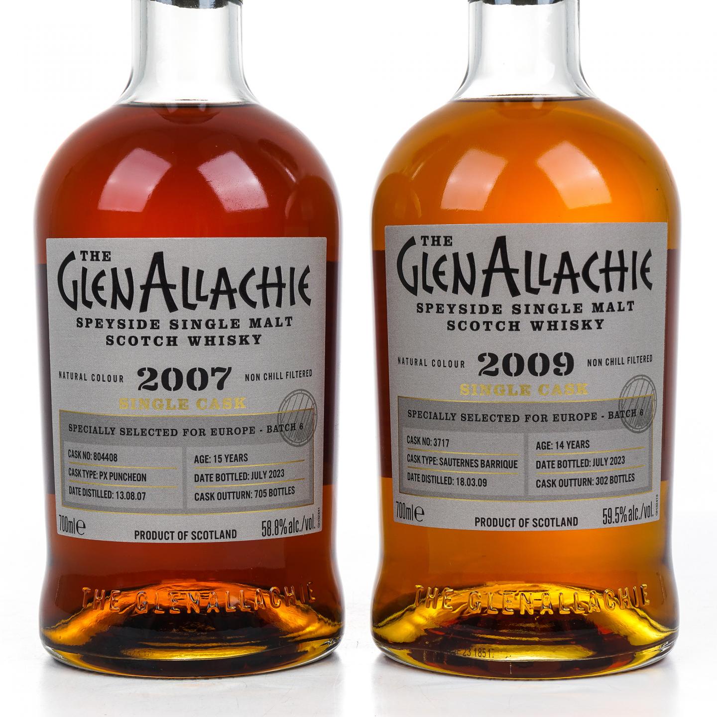 Glenallachie 格兰纳里奇 2007/2009 单桶 2瓶组