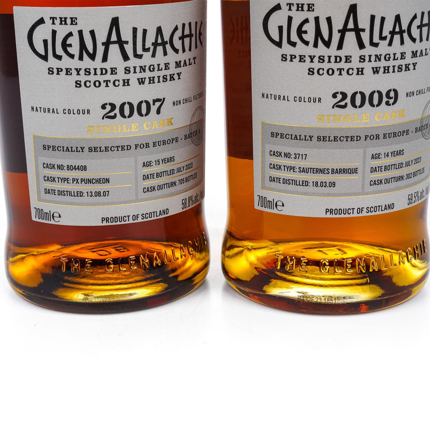 Glenallachie 格兰纳里奇 2007/2009 单桶 2瓶组