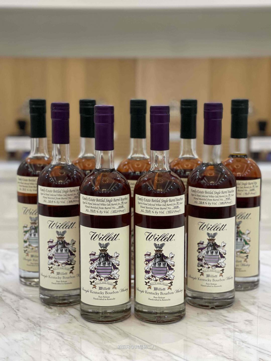 Willett 10年紫头127.2 proof 这两年澳洲的Willett算是都拿到了，非自蒸馏版本，还是值得期待一下的～