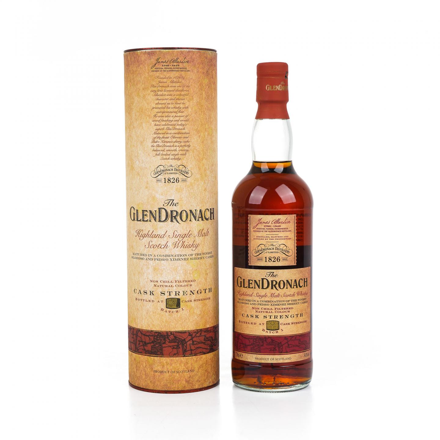 Glendronach 格兰多纳 桶强 Batch 1