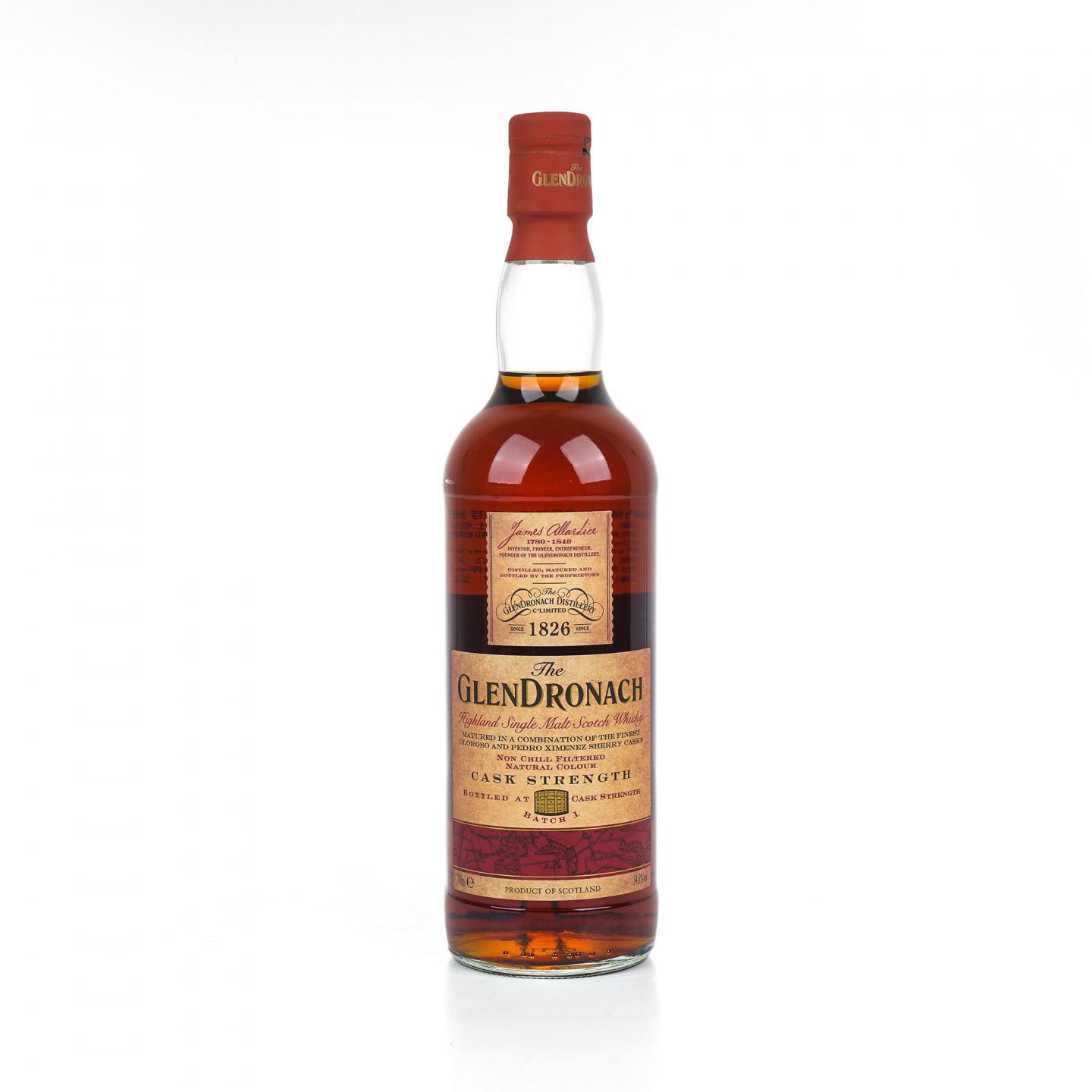 Glendronach 格兰多纳 桶强 Batch 1