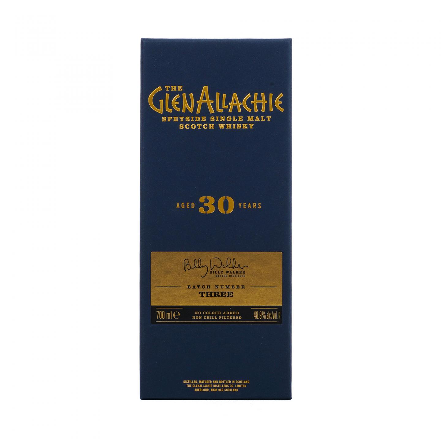 Glenallachie 格兰纳里奇 30年 2023 Batch NO.3