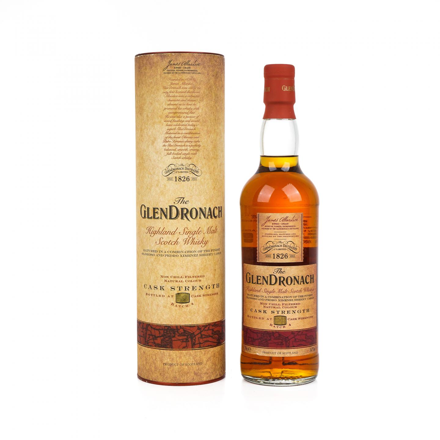 Glendronach 格兰多纳 桶强 Batch 4