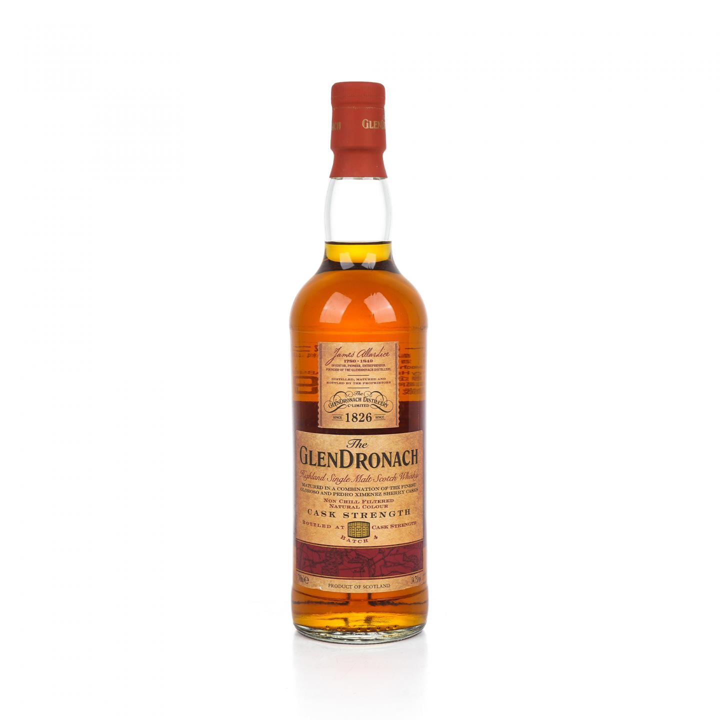 Glendronach 格兰多纳 桶强 Batch 4