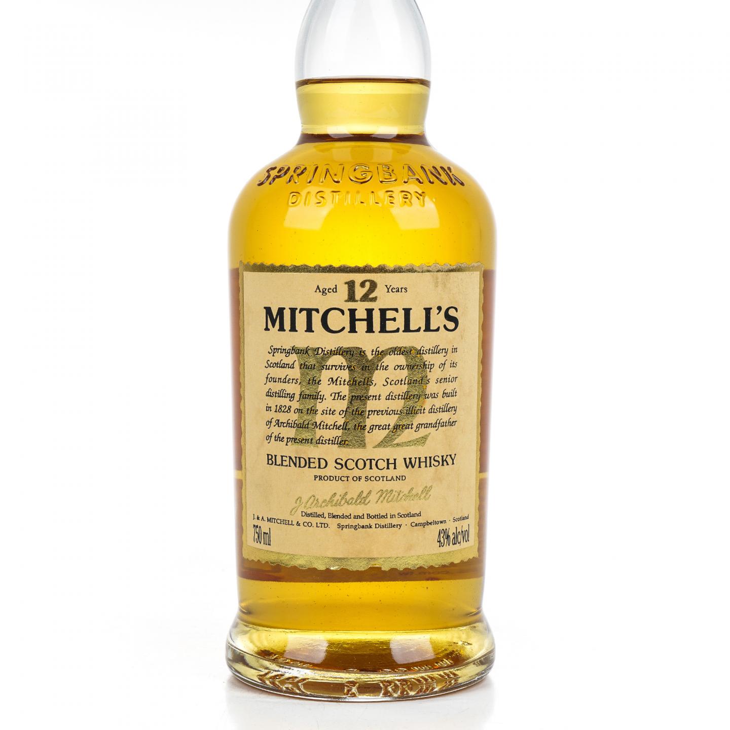 Mitchell's 12年 调和威士忌 750ml