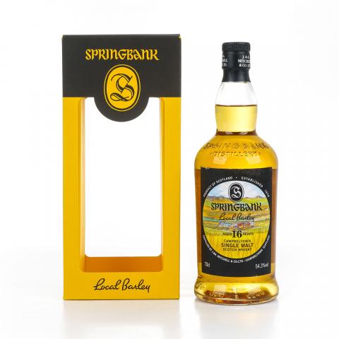 Springbank 云顶 16年 1999-2016 本地大麦 54.3%