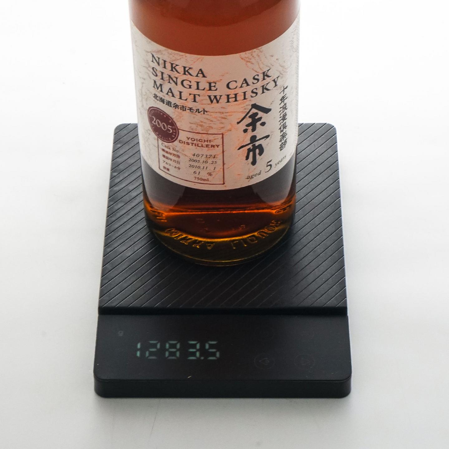 余市 5年 2005-2010 单桶#407371 750ml