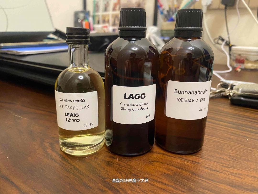 威士忌的乐趣之一分享瓶！