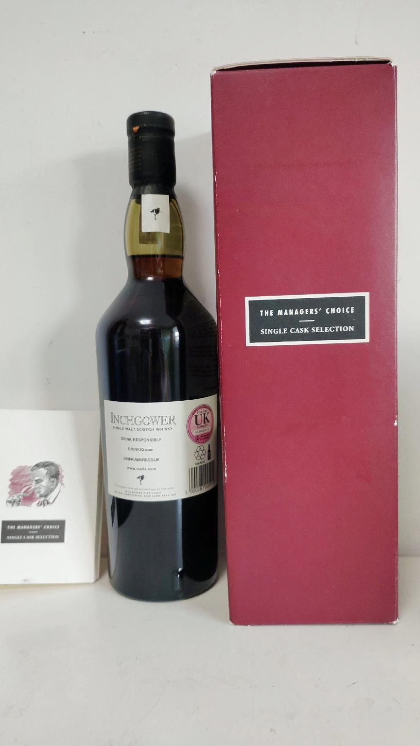 Inchgower1993经理之选欧洲雪莉桶