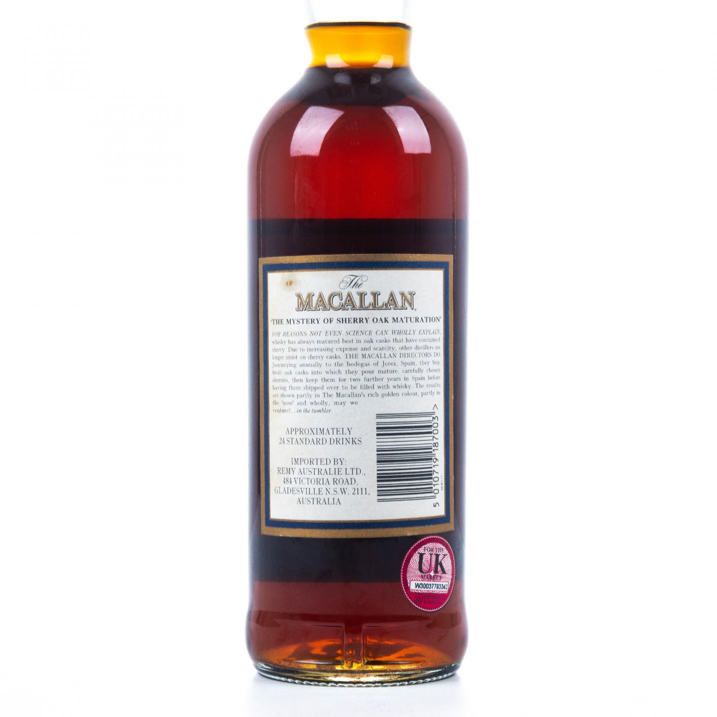 Macallan 麦卡伦 18年 1981 雪莉桶