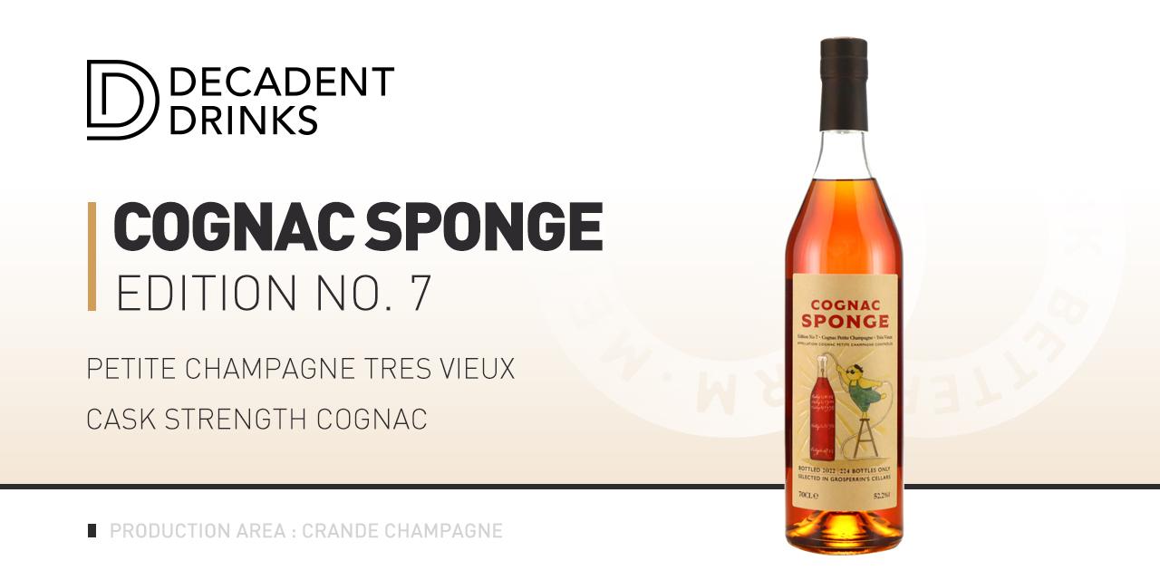 【干邑海绵7号】Cognac Sponge 干邑海绵7号桶强干邑白兰地