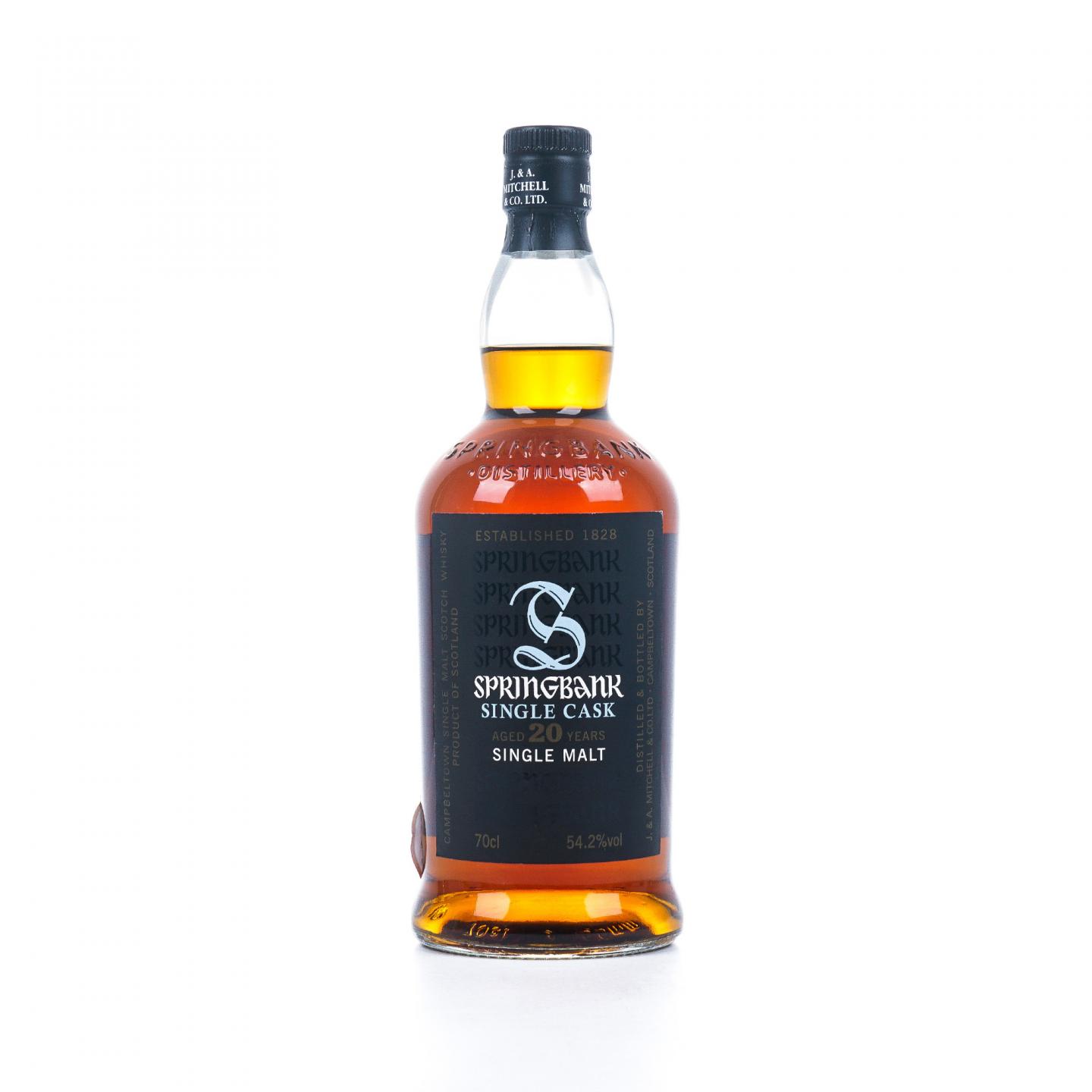 Springbank 云顶 20年 1995-2016 雪莉单桶 54.2%