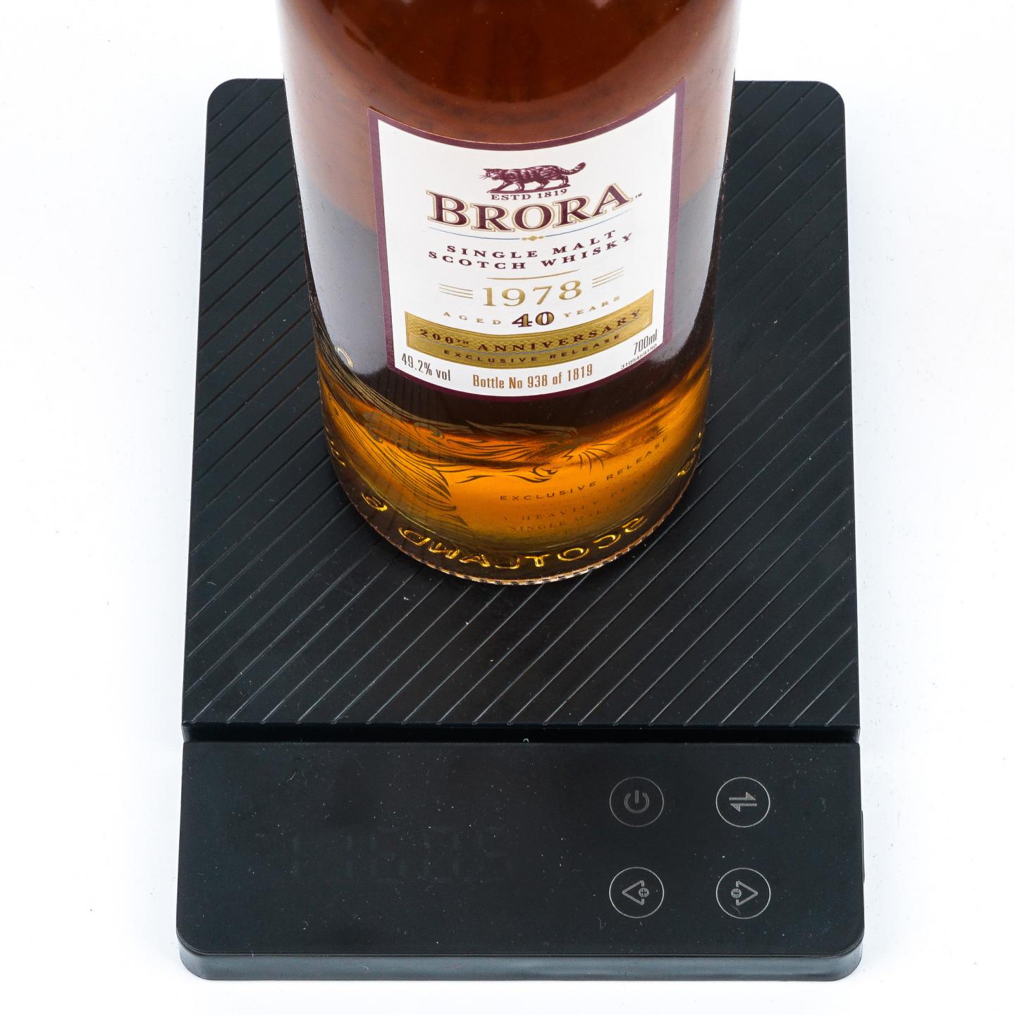 Brora 布朗拉 40年 1978 酒厂200周年纪念