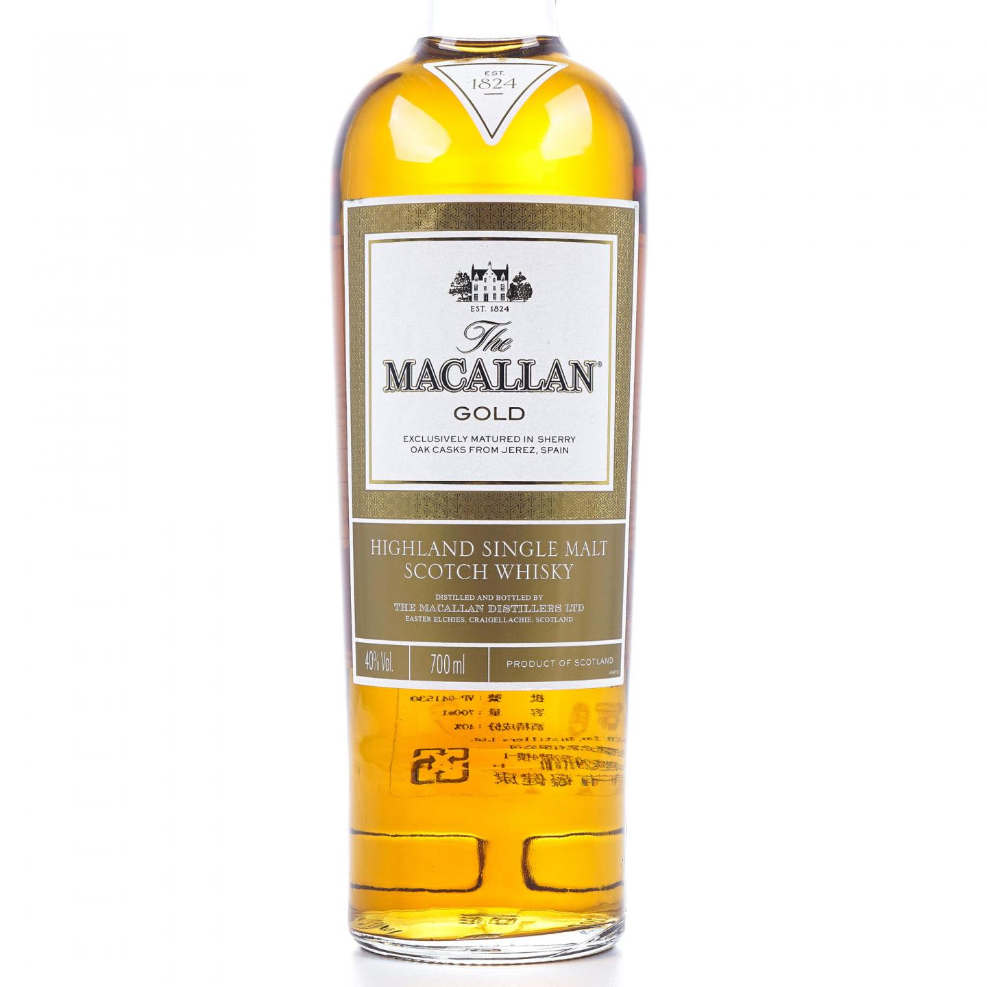 Macallan 麦卡伦 Gold 1824系列