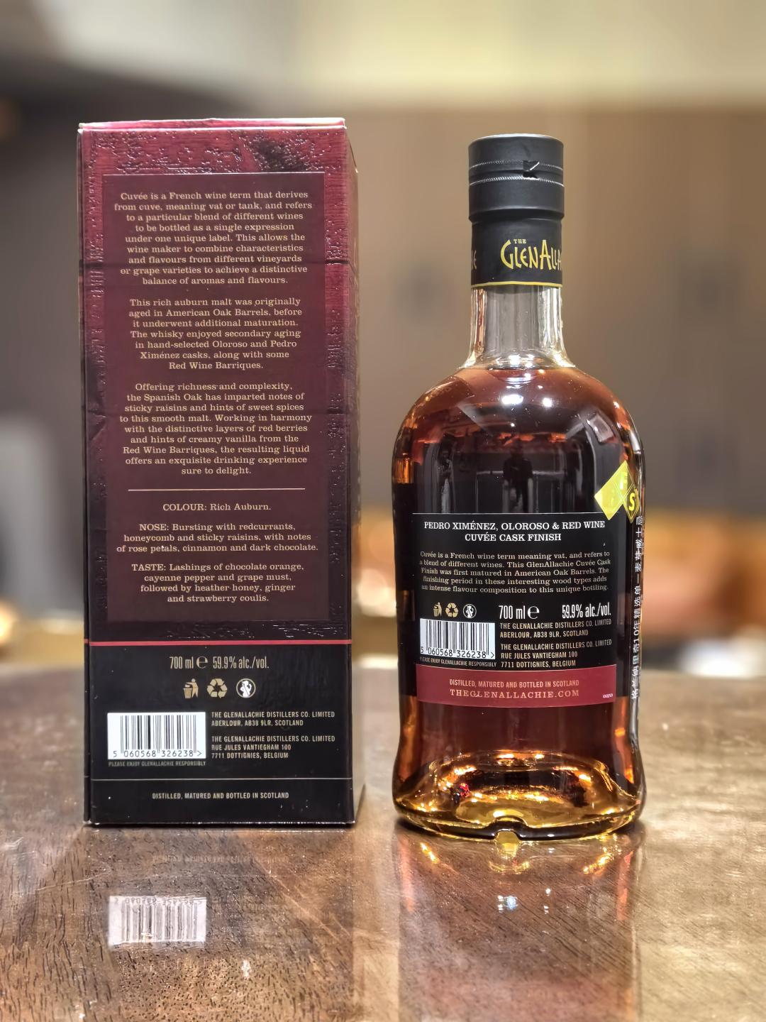 格兰纳里奇10年Cuvee Cask桶强版单一麦芽威士忌