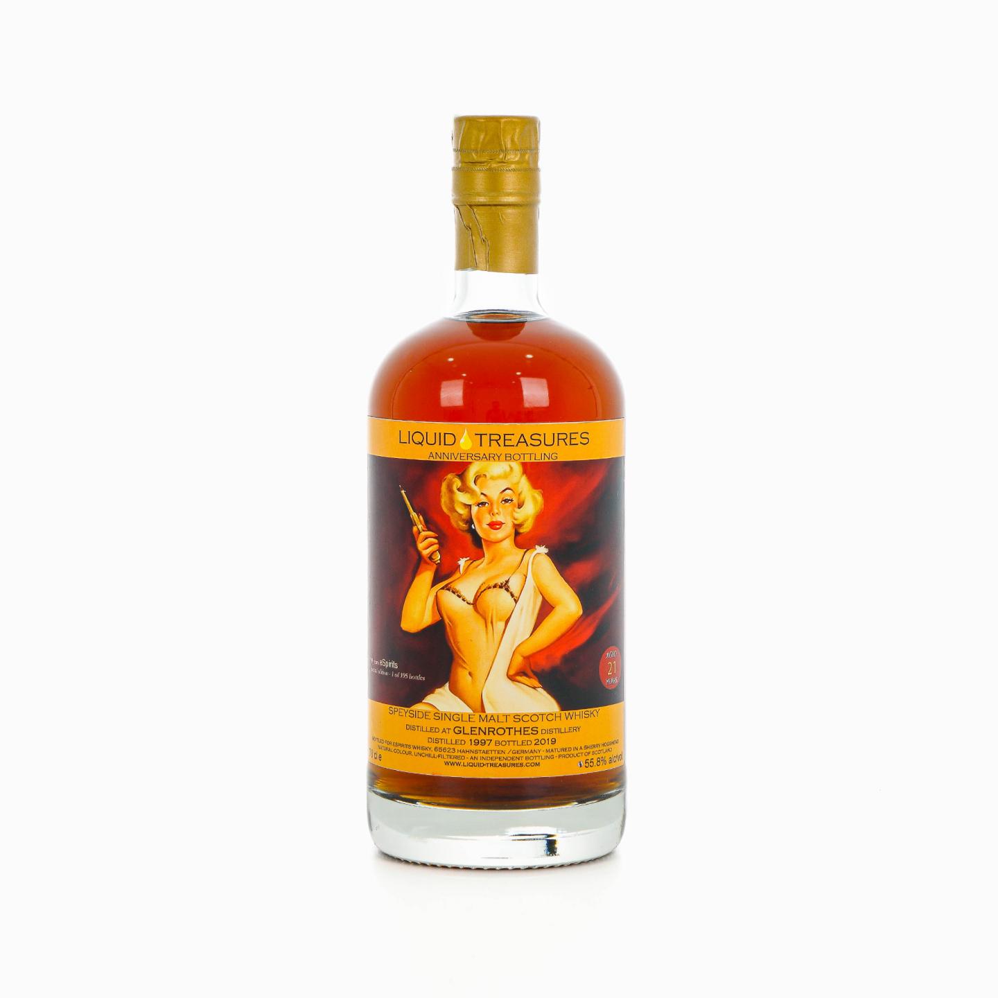 Glenrothes 格兰路思 21年 1997-2019 雪莉桶 Liquid Treasures