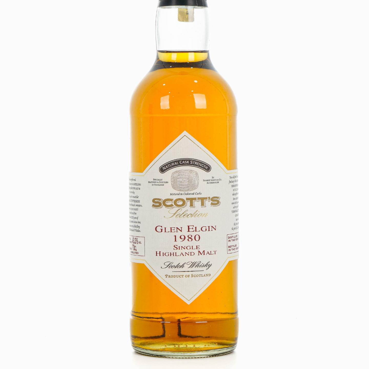 Glen Elgin 格兰爱琴 1980-2004 SC 桶强