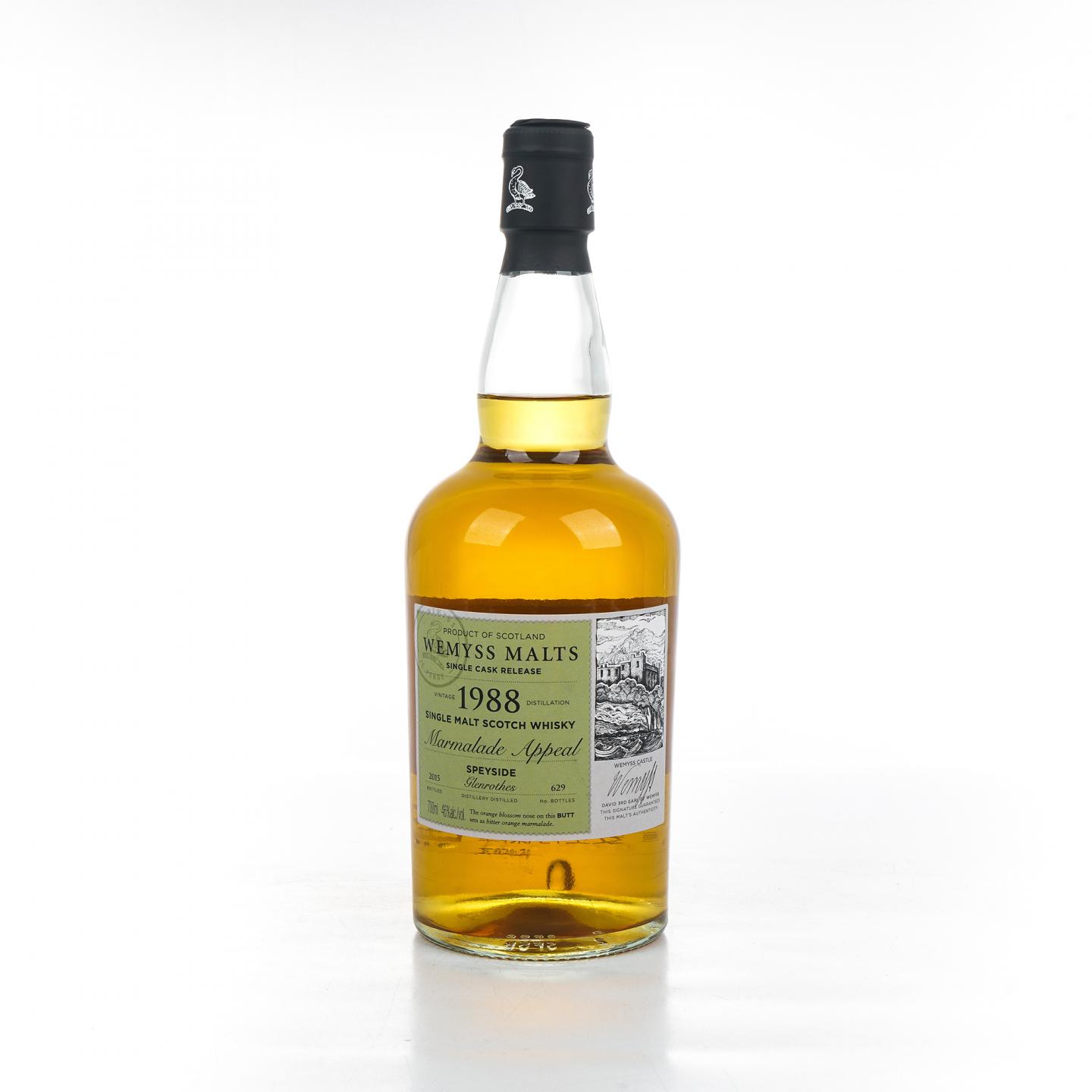 Glenrothes 格兰路思 1988-2015 WM 单桶系列