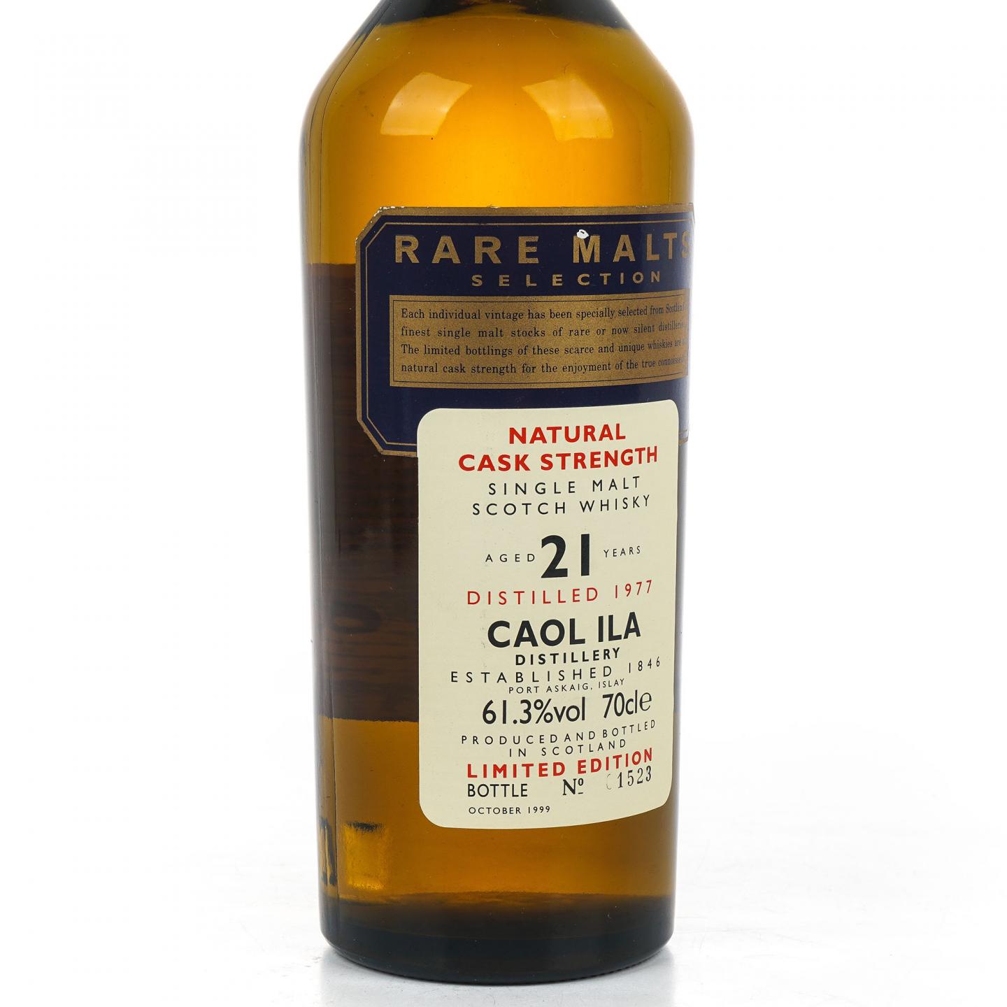 Caol Ila 卡尔里拉 21年 1977-1999 桶强 RMS