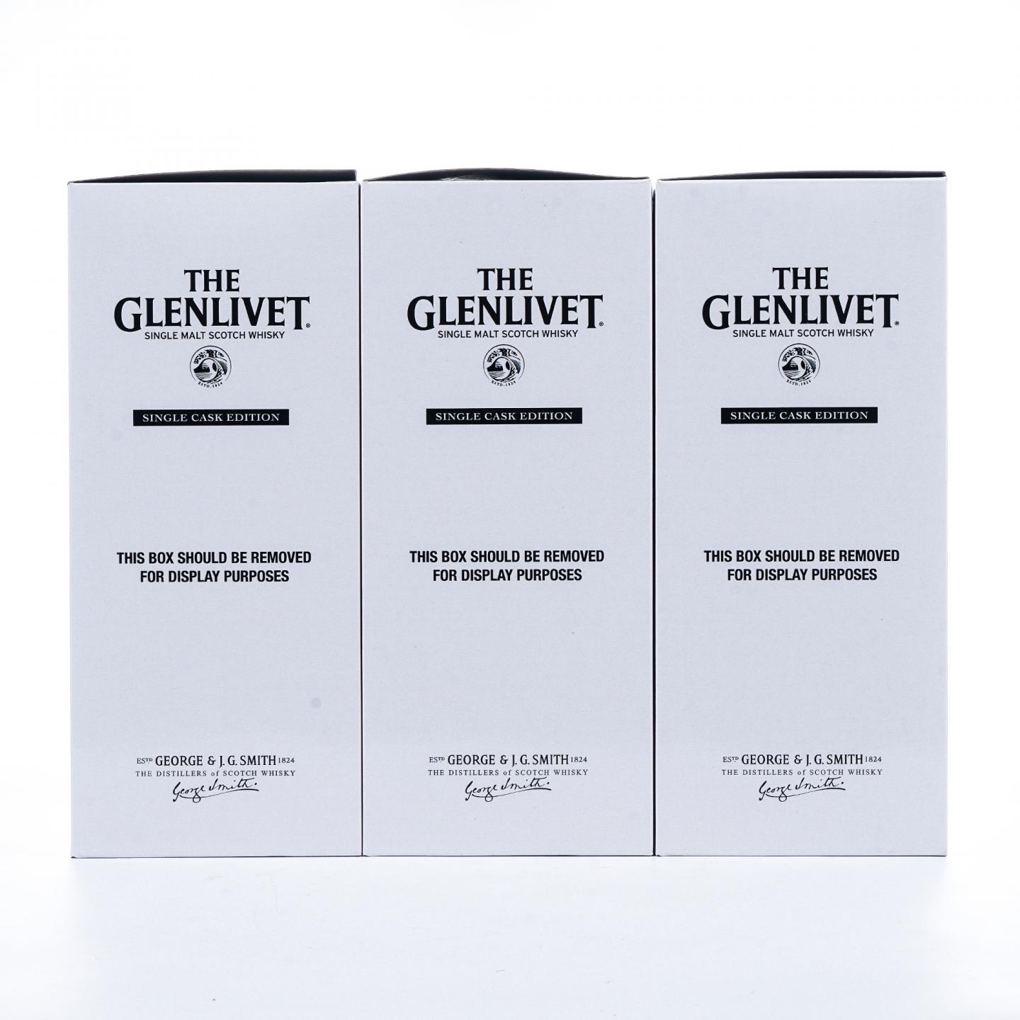 Glenlivet 格兰威特 18年 2019 雪莉单桶#5813 国行 3瓶组