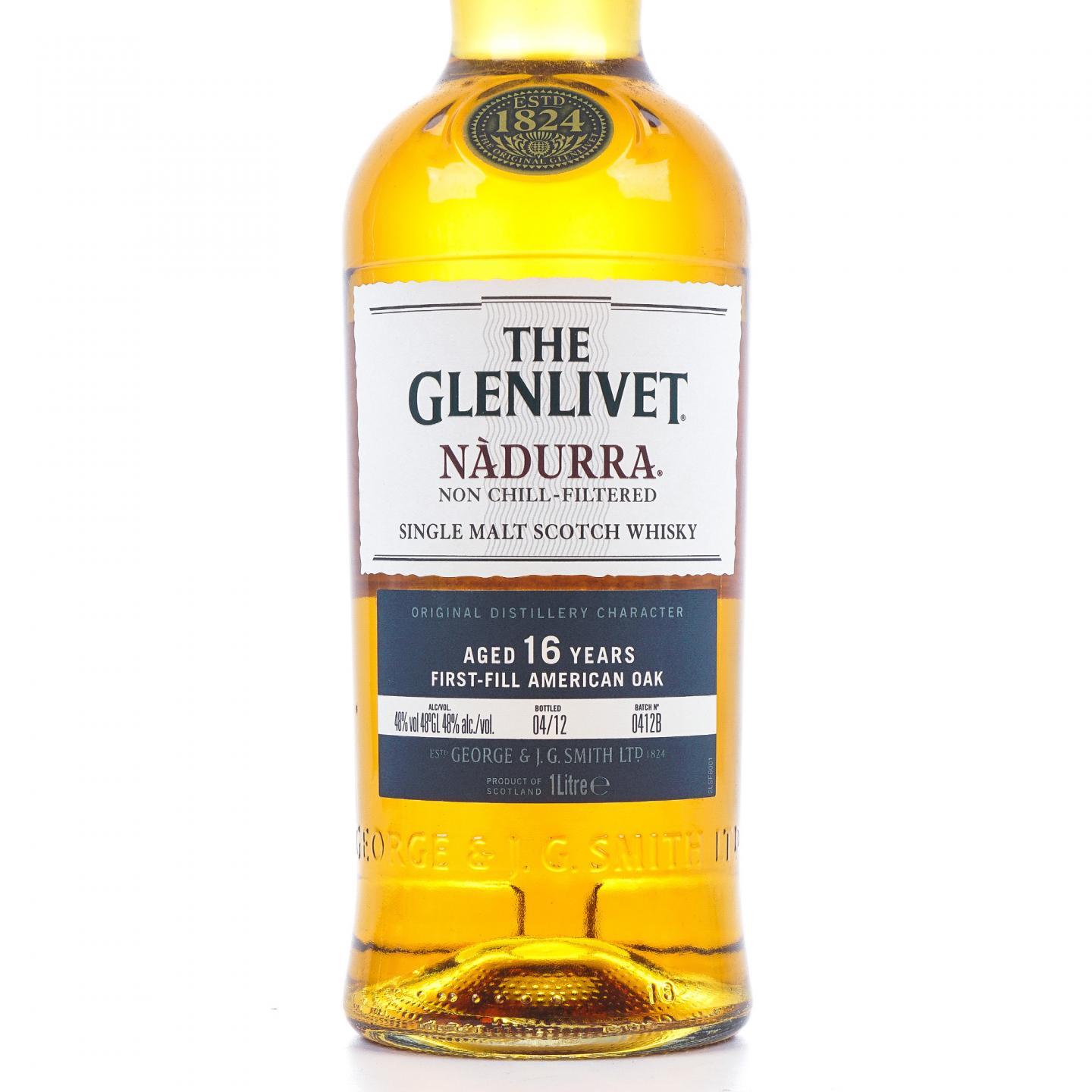Glenlivet 格兰威特 16年 2012 Batch 0412B 1升装