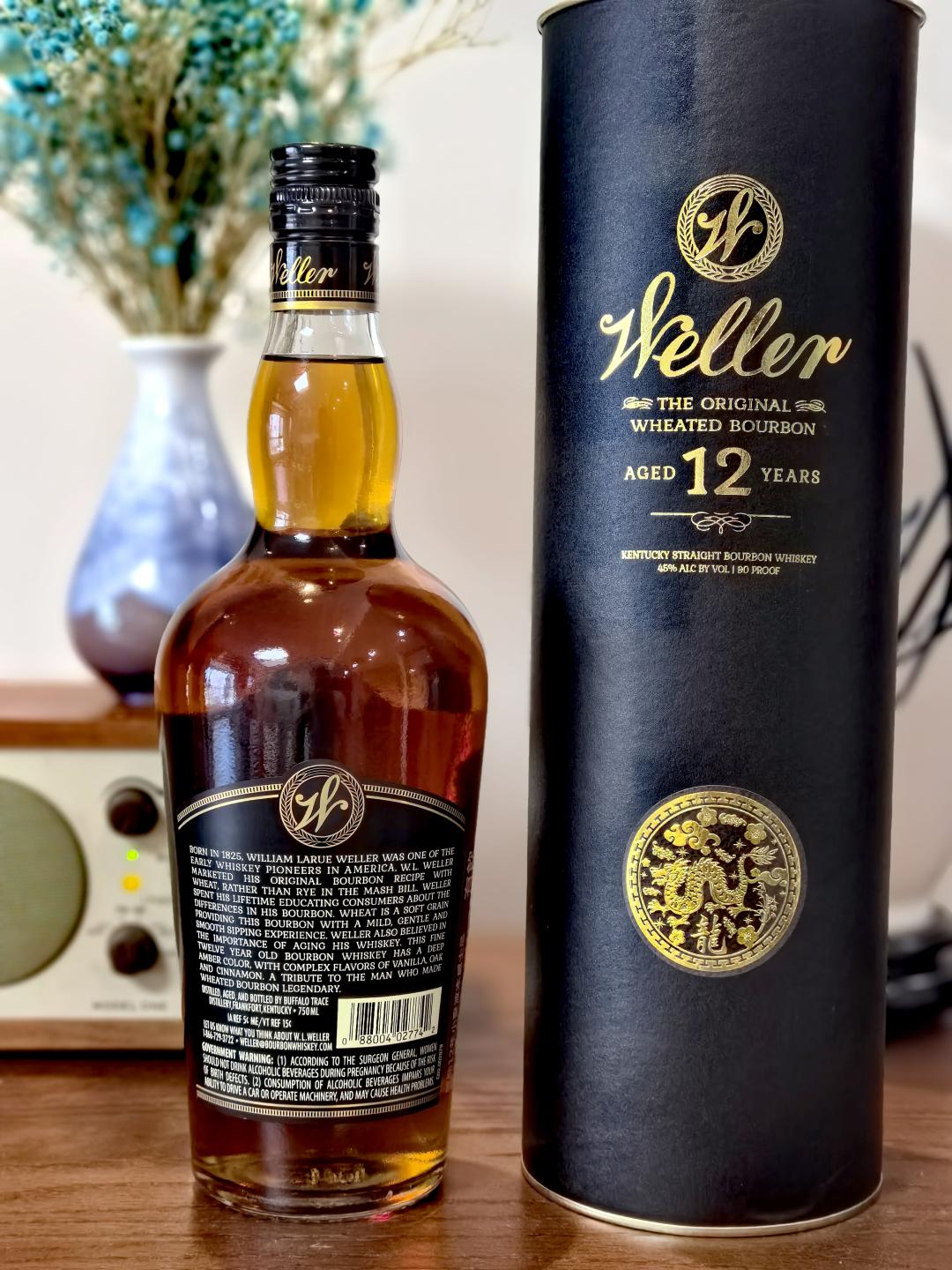 W.L. Weller12年波本威士忌 龙标版 75cl